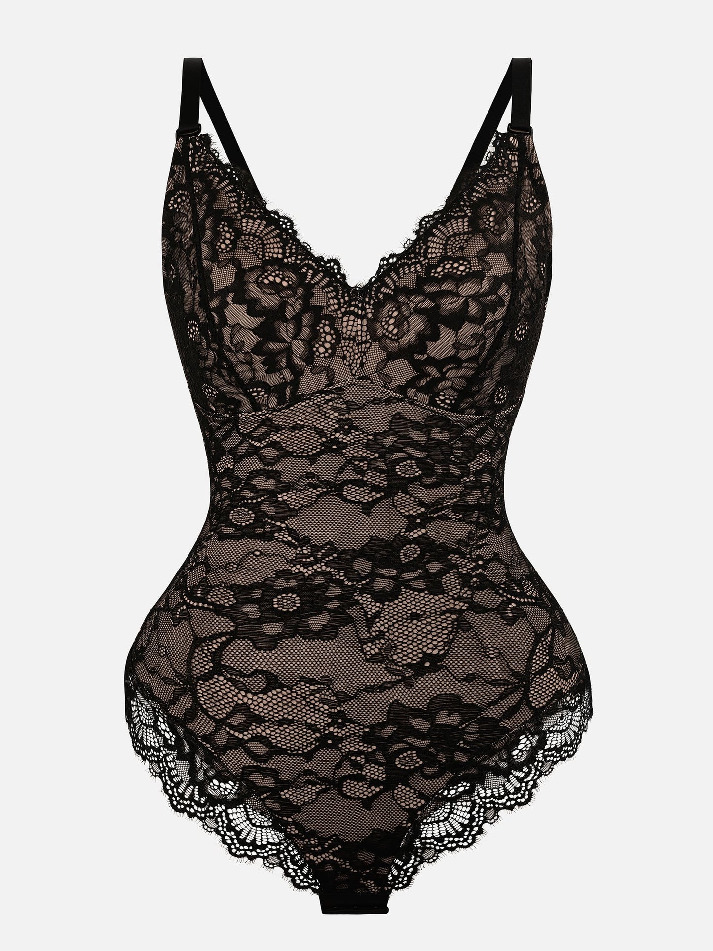 LIVC – Kanten Bodysuit met Stretch & Verleidelijke Pasvorm