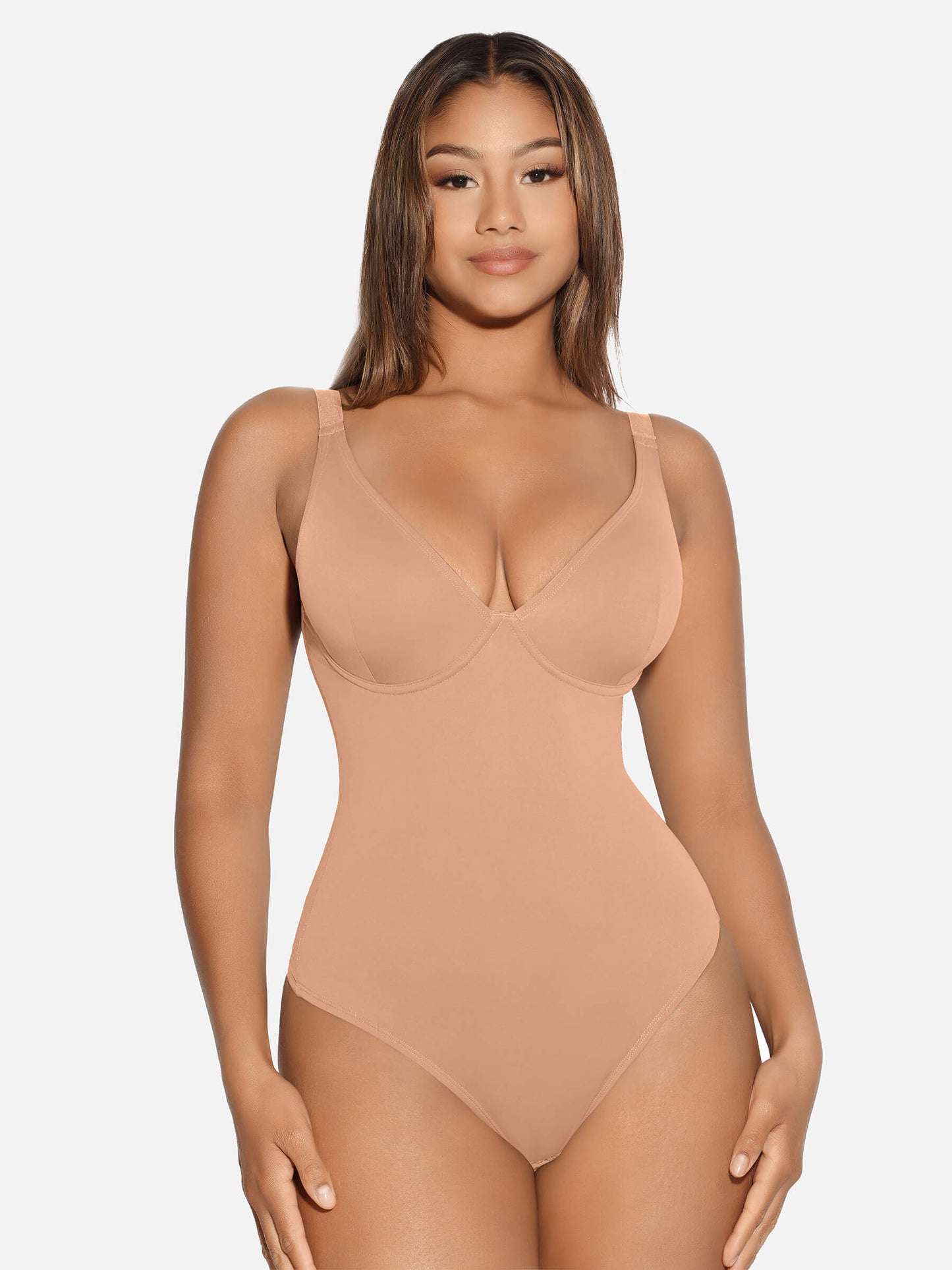 LIVC – V-Neck Tummy Control Shaping Bodysuit | Naadloze Comfort Body met Shaping Effect & Elegante Pasvorm