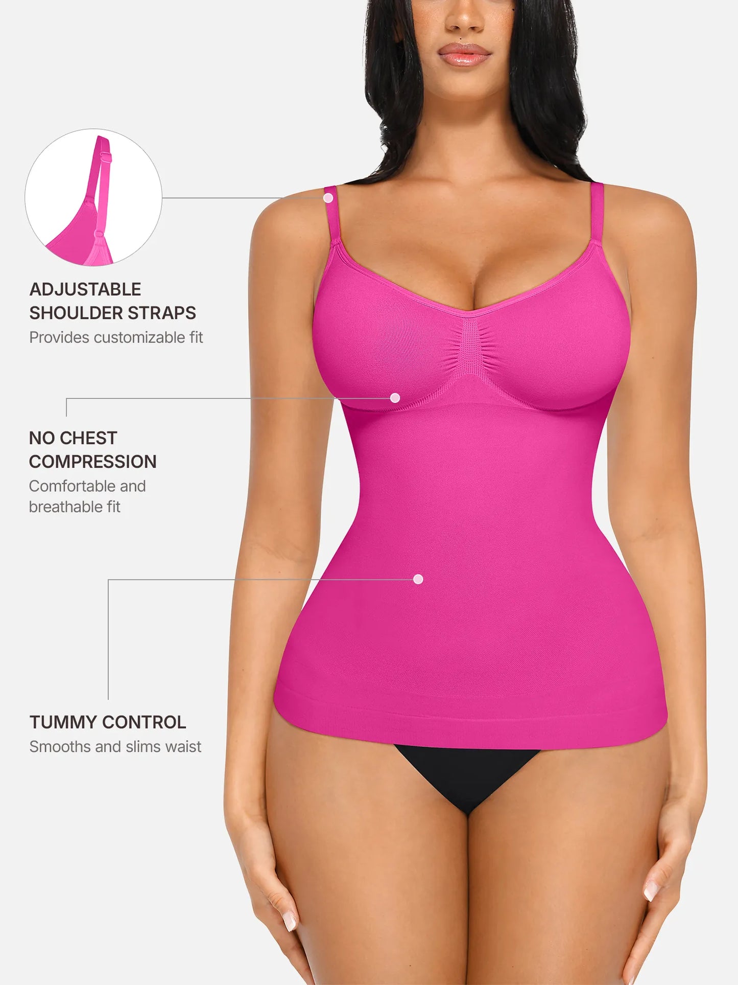 LIVC – Comfort Shaping Top voor Borst, Taille en Buik