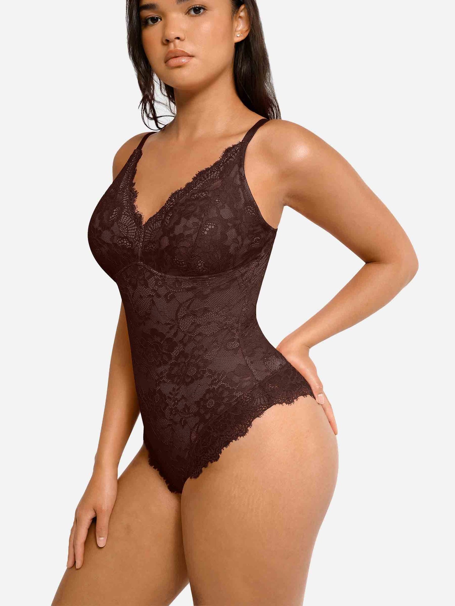 LIVC – Kanten Bodysuit met Stretch & Verleidelijke Pasvorm