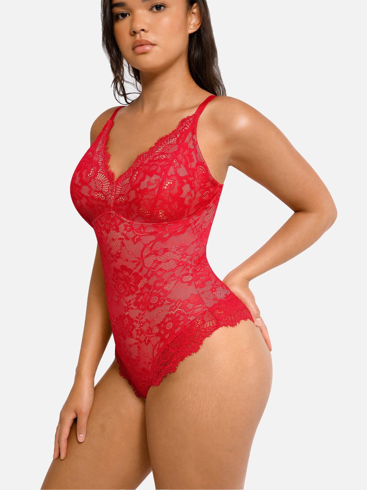 LIVC – Kanten Bodysuit met Stretch & Verleidelijke Pasvorm