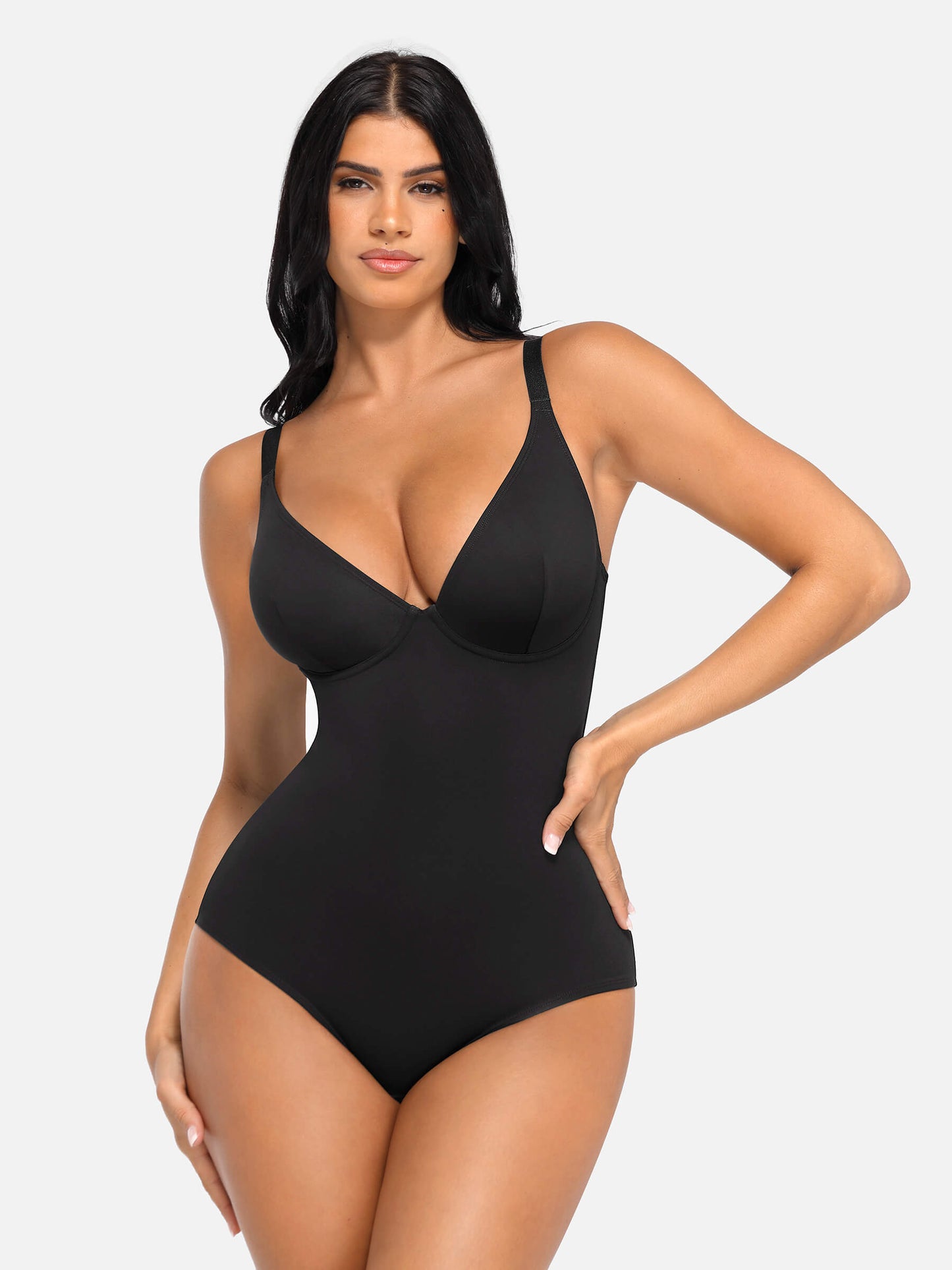 LIVC – V-Neck Tummy Control Shaping Bodysuit | Naadloze Comfort Body met Shaping Effect & Elegante Pasvorm