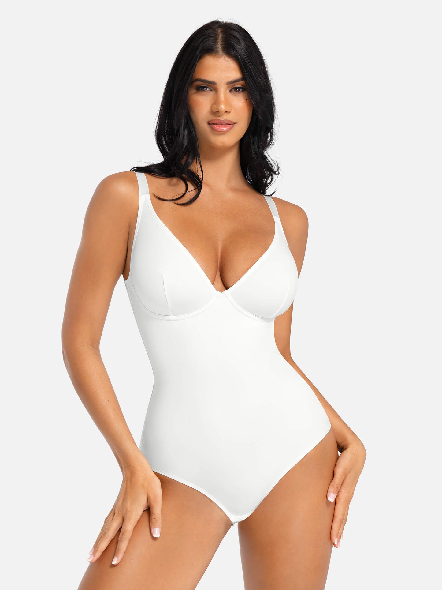 LIVC – V-Neck Tummy Control Shaping Bodysuit | Naadloze Comfort Body met Shaping Effect & Elegante Pasvorm