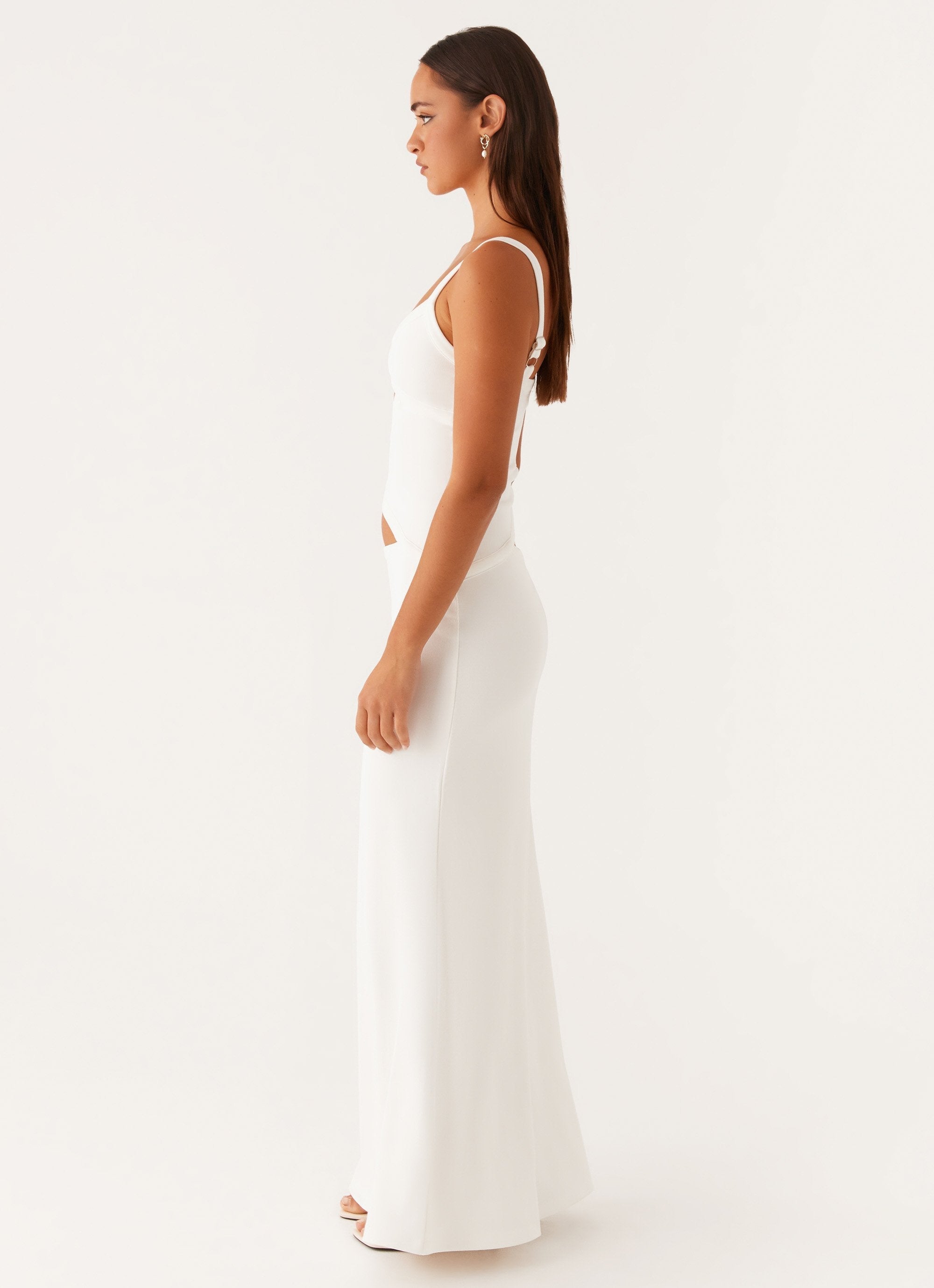 Maxi Jurk Dames – Open Rug met Strik Zomerjurk