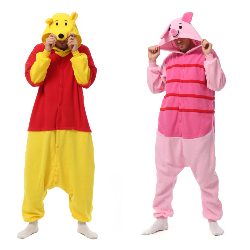 Knorretje Onesie (Winnie De Poeh) | Kostuum | Pyjama | Voor Kinderen & Volwassenen