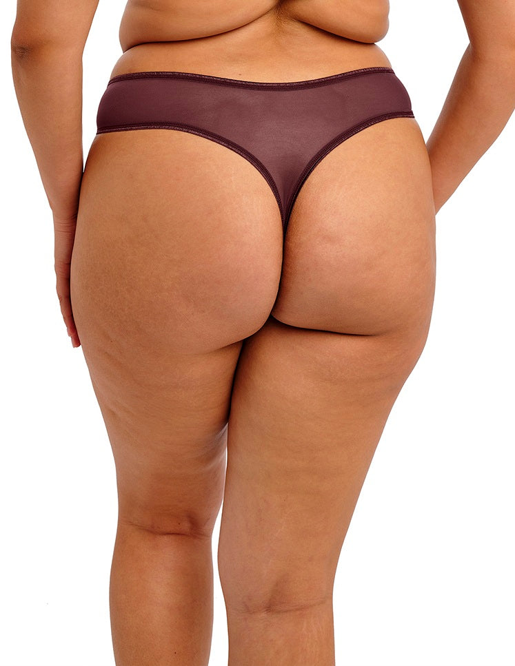 Elomi Matilda Sugarplum Thong Panty 8907