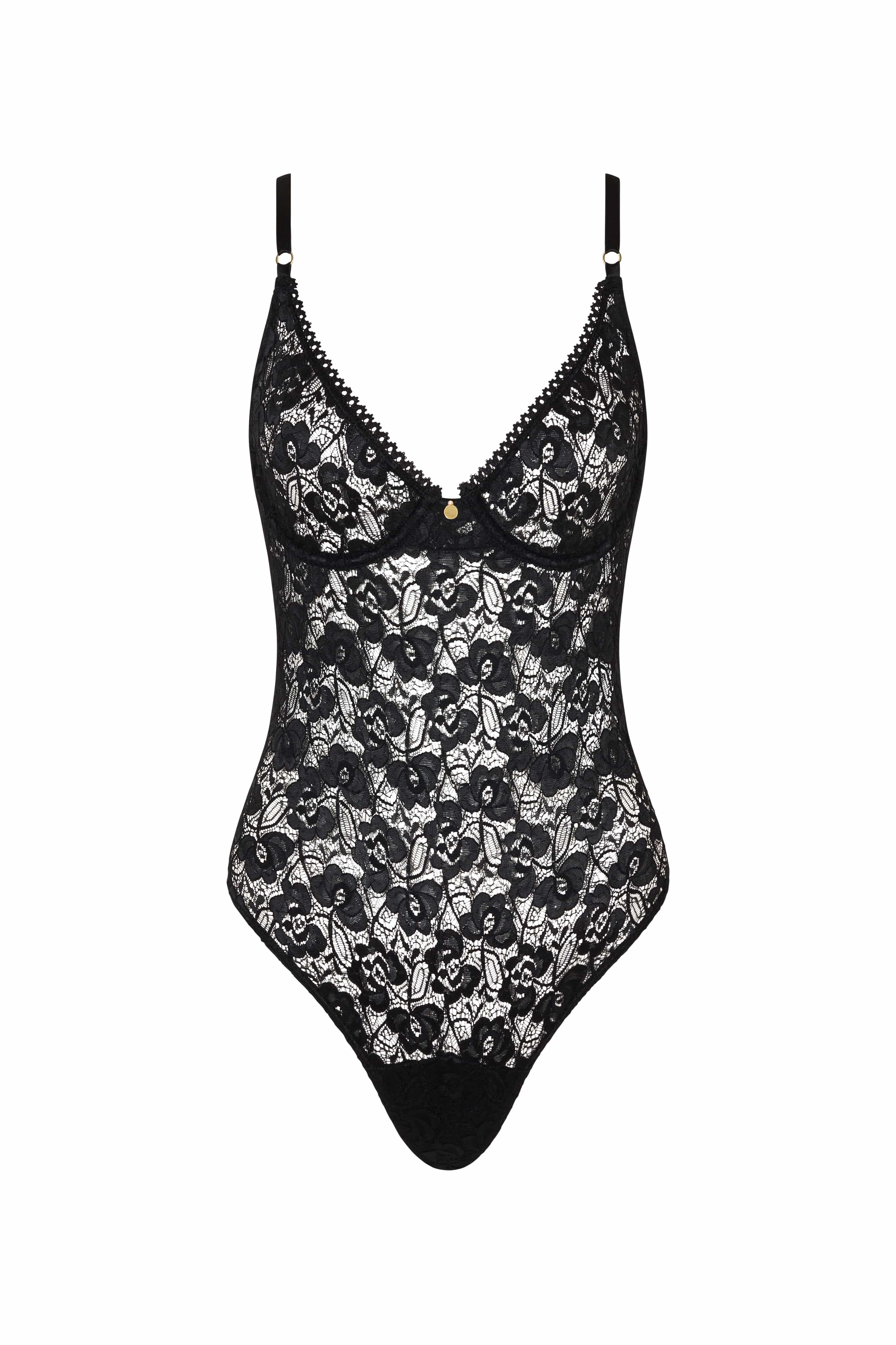 MON CHERI – White Lace Bodysuit