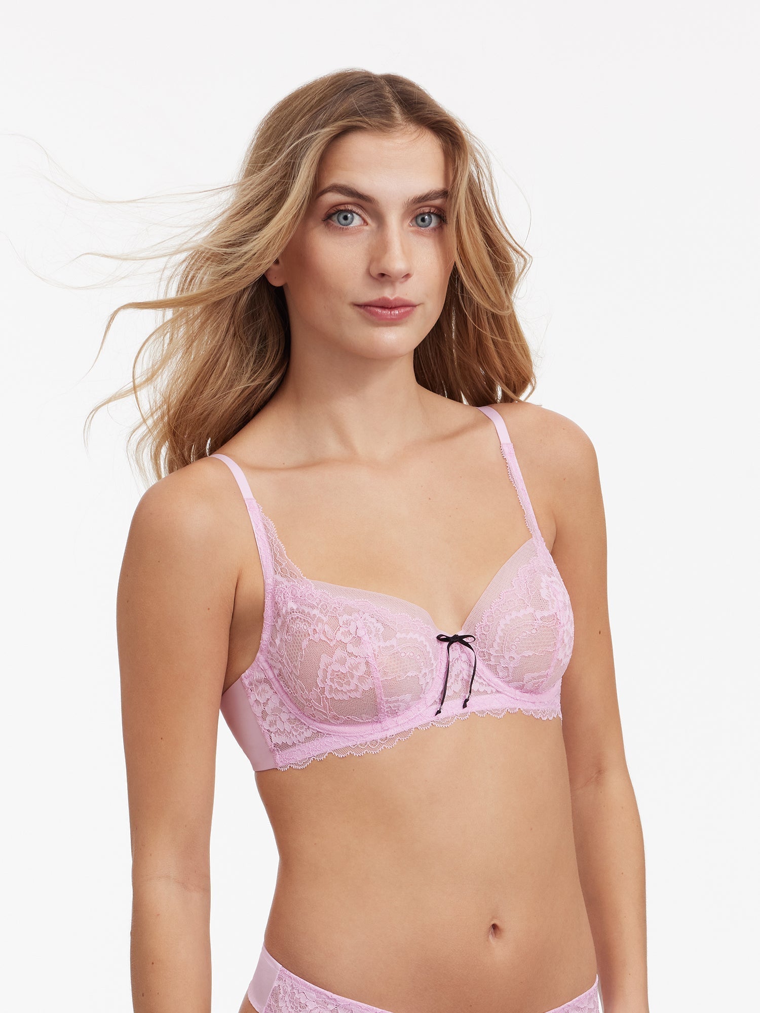 Skarlett Blue Minx Unlined Balconette Bra #1733100 - LivingCurves Bras Cashmere/Blush / 32B