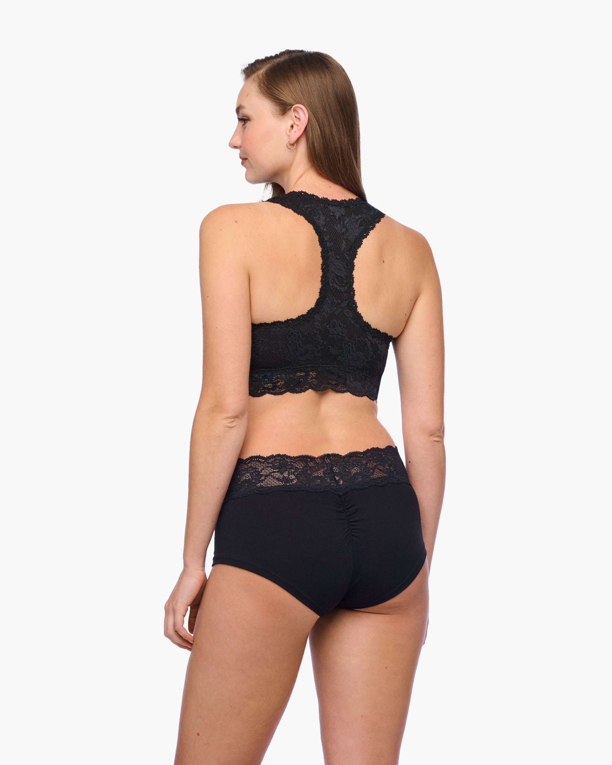 CURVY – Lace Racerback Bralette