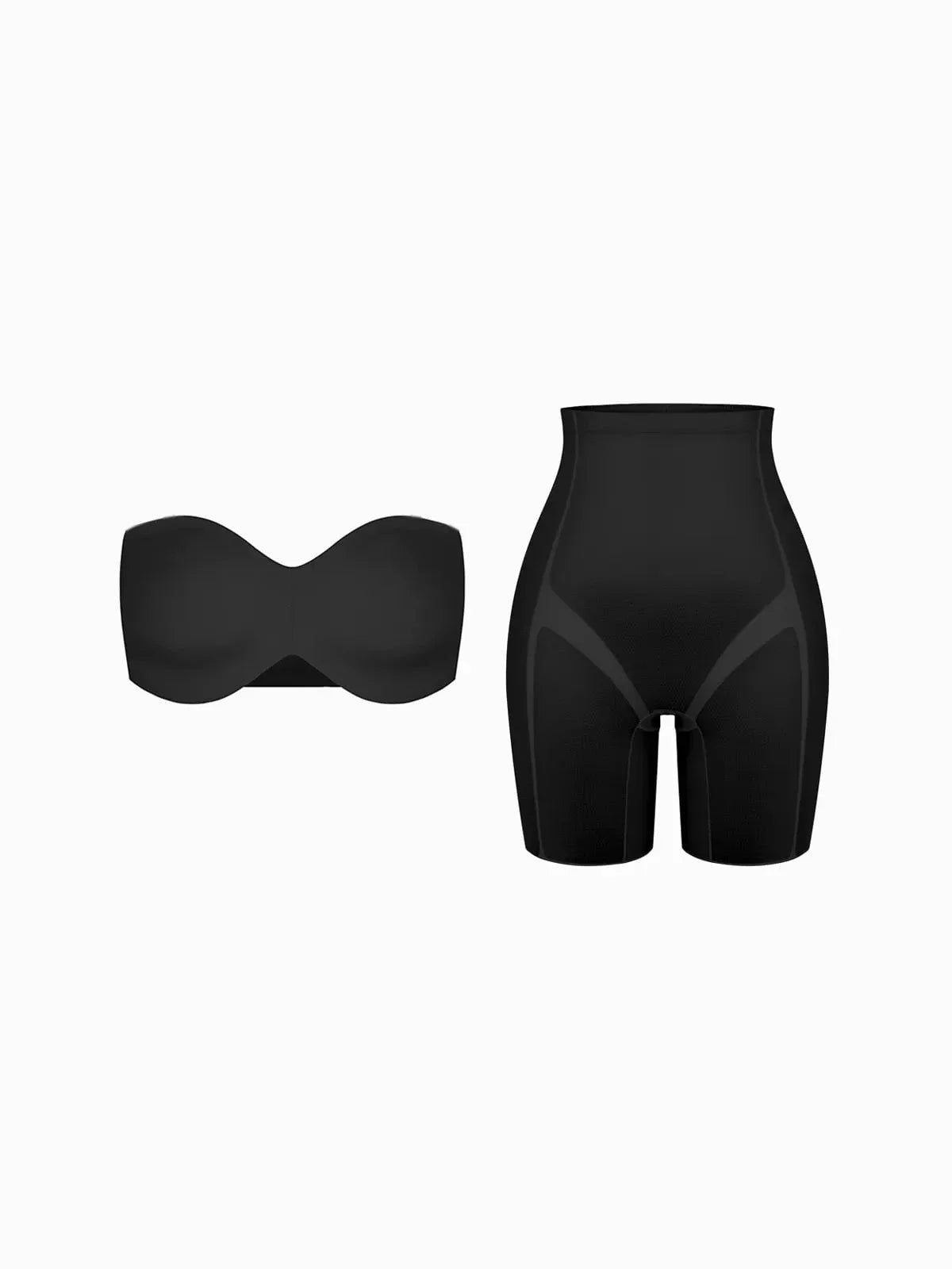 NOA – Shapewear Set - LivingCurves Shapewear Bra Set / Zwart / S