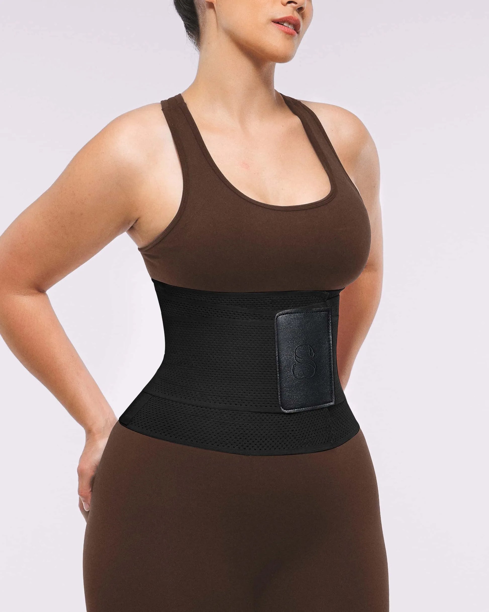 NOXA – Latex Waist Trainer met Drie Banden - LivingCurves Waist Trainer Beige / S