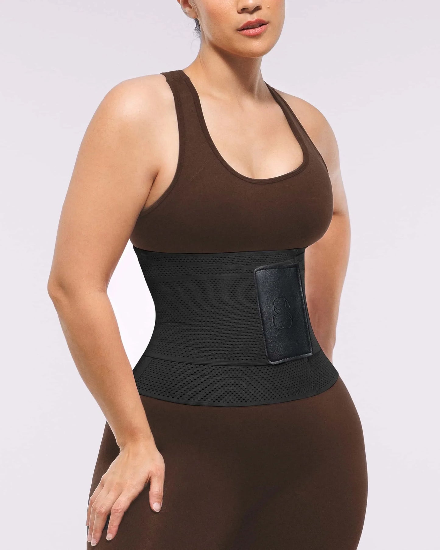 NOXA – Latex Waist Trainer met Drie Banden - LivingCurves Waist Trainer Beige / S