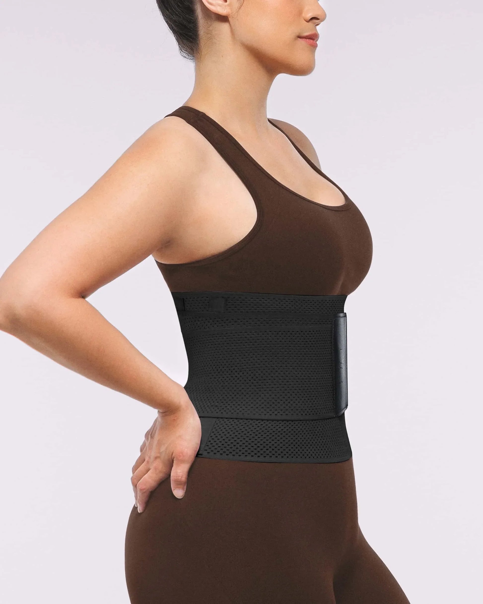 NOXA – Latex Waist Trainer met Drie Banden - LivingCurves Waist Trainer Beige / S
