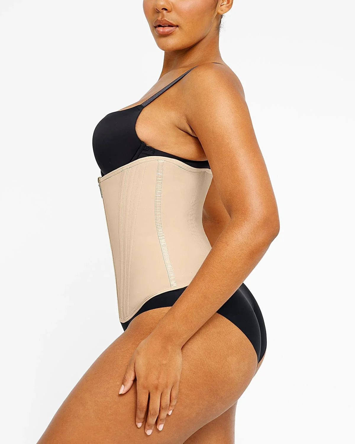 AVA – Latex Waist Trainer - LivingCurves Waist Trainer Zwart / XS