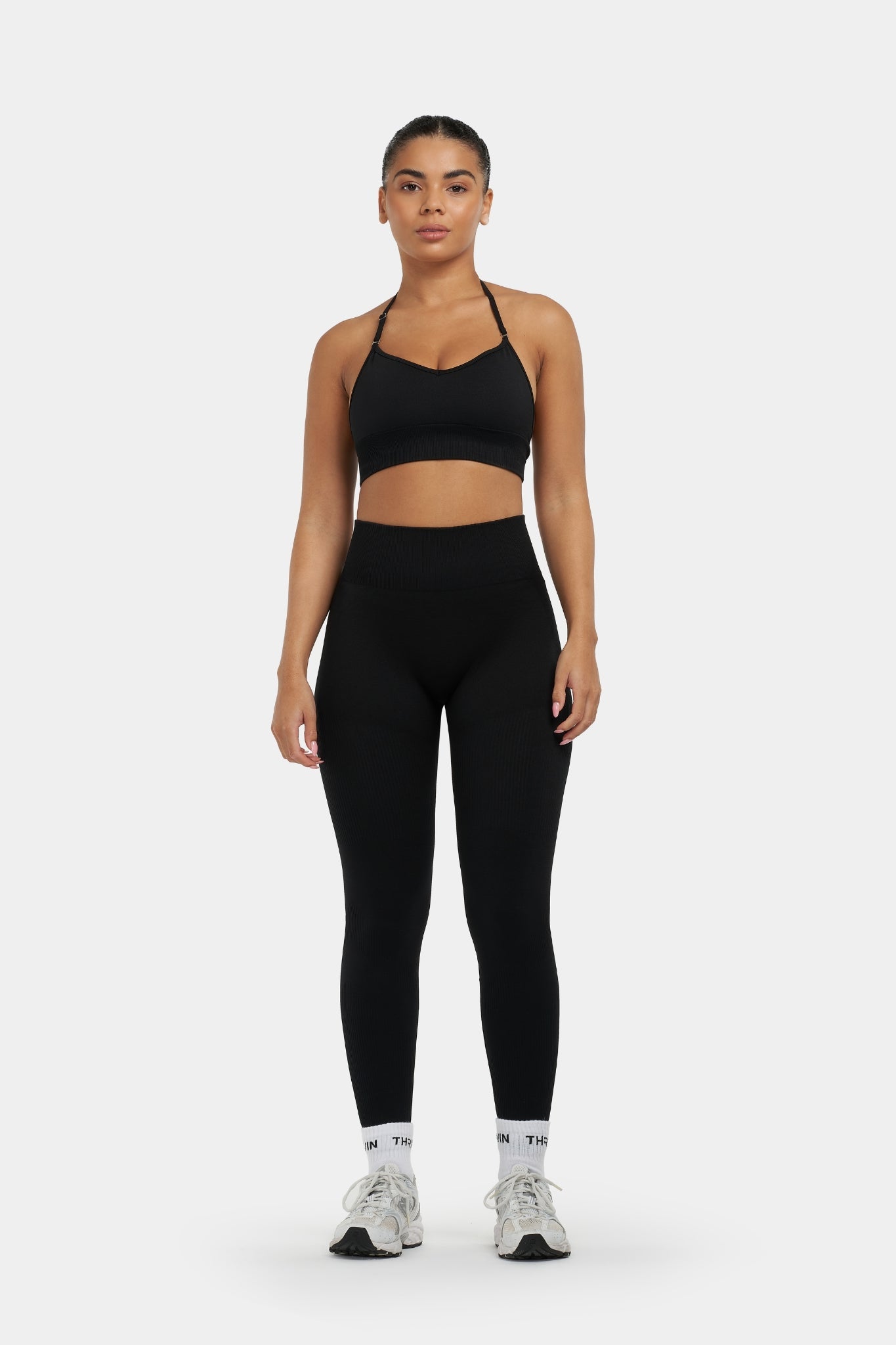 VYNE - Sculpt Legging - Puur Zwart - LivingCurves XS
