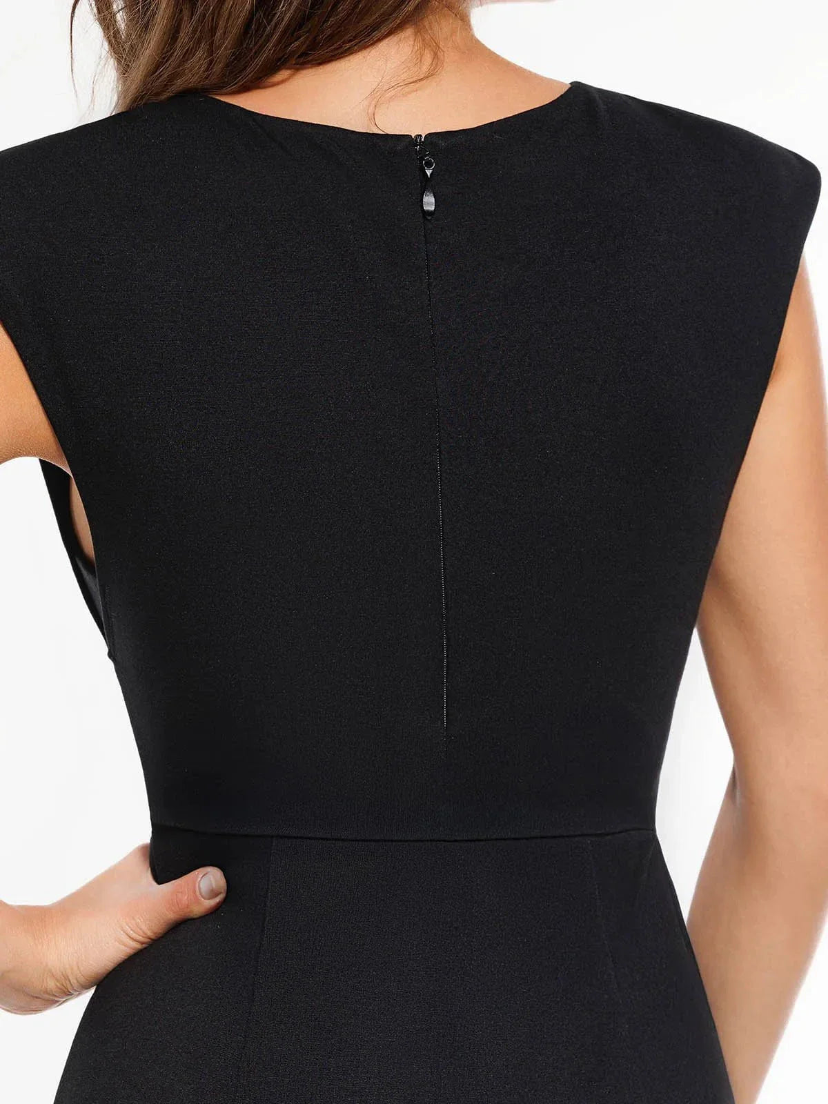 ORINA – Shaping V-Neck Mini Dress