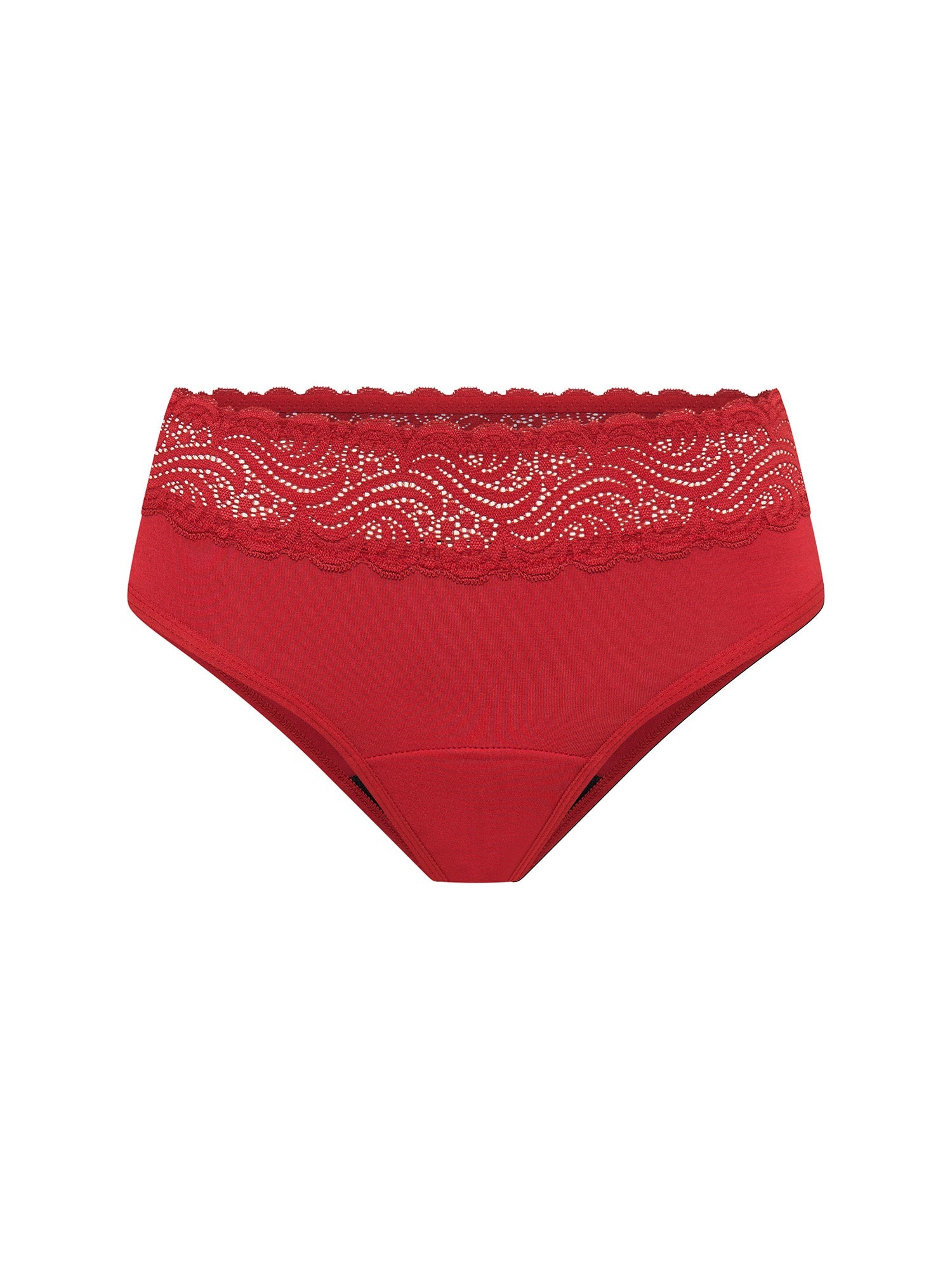 ROUGE – High Waist Bikini Rouge Red - LivingCurves Underwear Rouge Red / 08/XS / Light