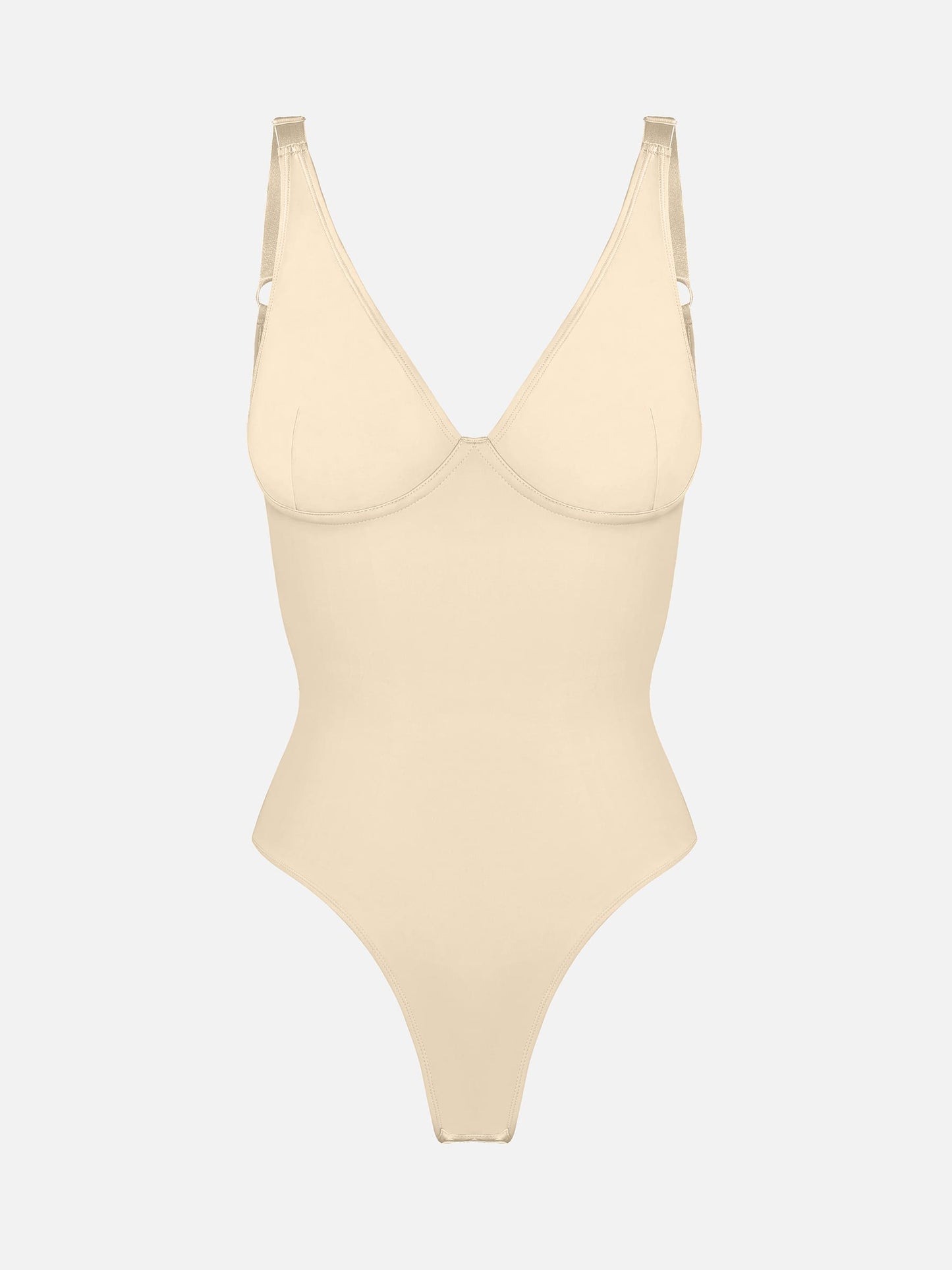 LIVC – V-Neck Tummy Control Shaping Bodysuit | Naadloze Comfort Body met Shaping Effect & Elegante Pasvorm