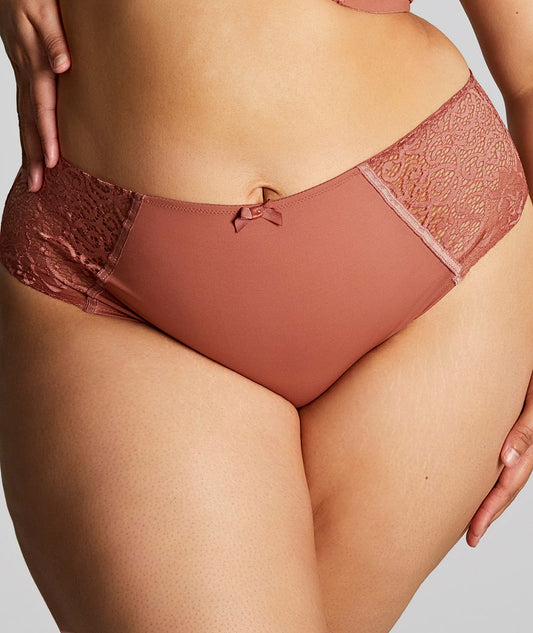 Panache Sculptresse Estel Rose Gold Deep Brief Panty 9682