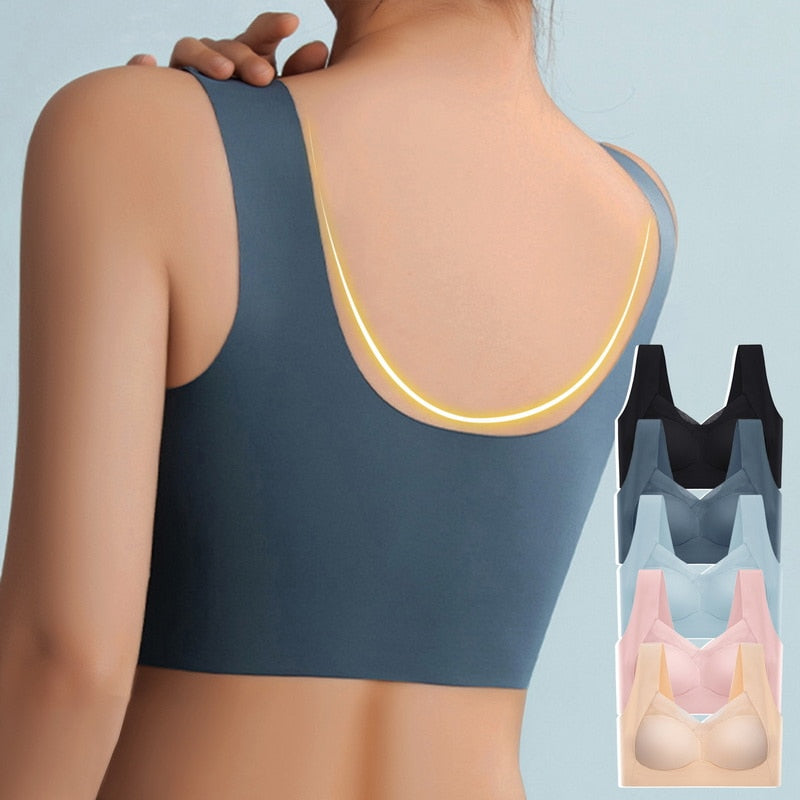 LUCE – Push-up BH - LivingCurves Tops Donkerblauw / L