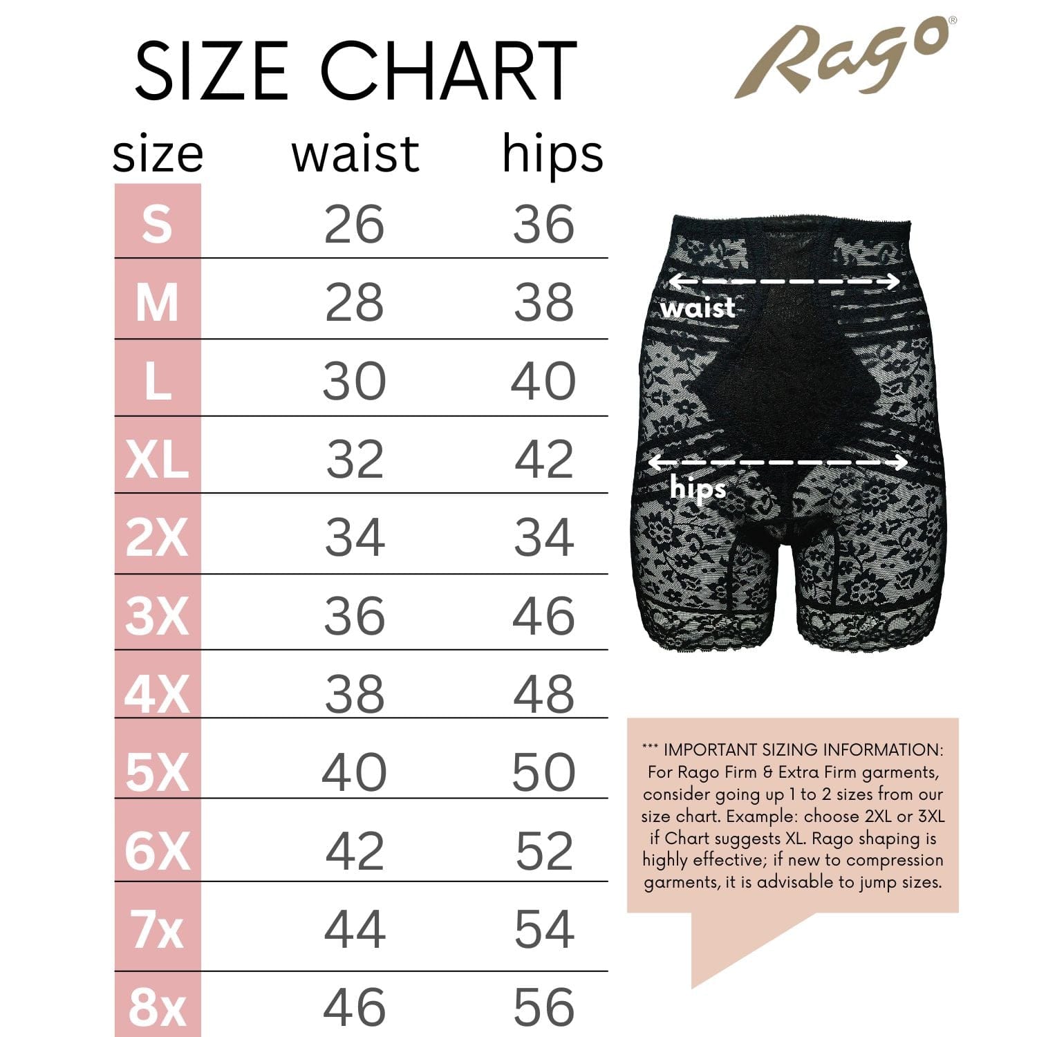 Style 6207 | No Roll High Waist Lace Thigh Slimmer with Extra Firm Support - LivingCurves High Waist Leg Shaper Mokka / S/26