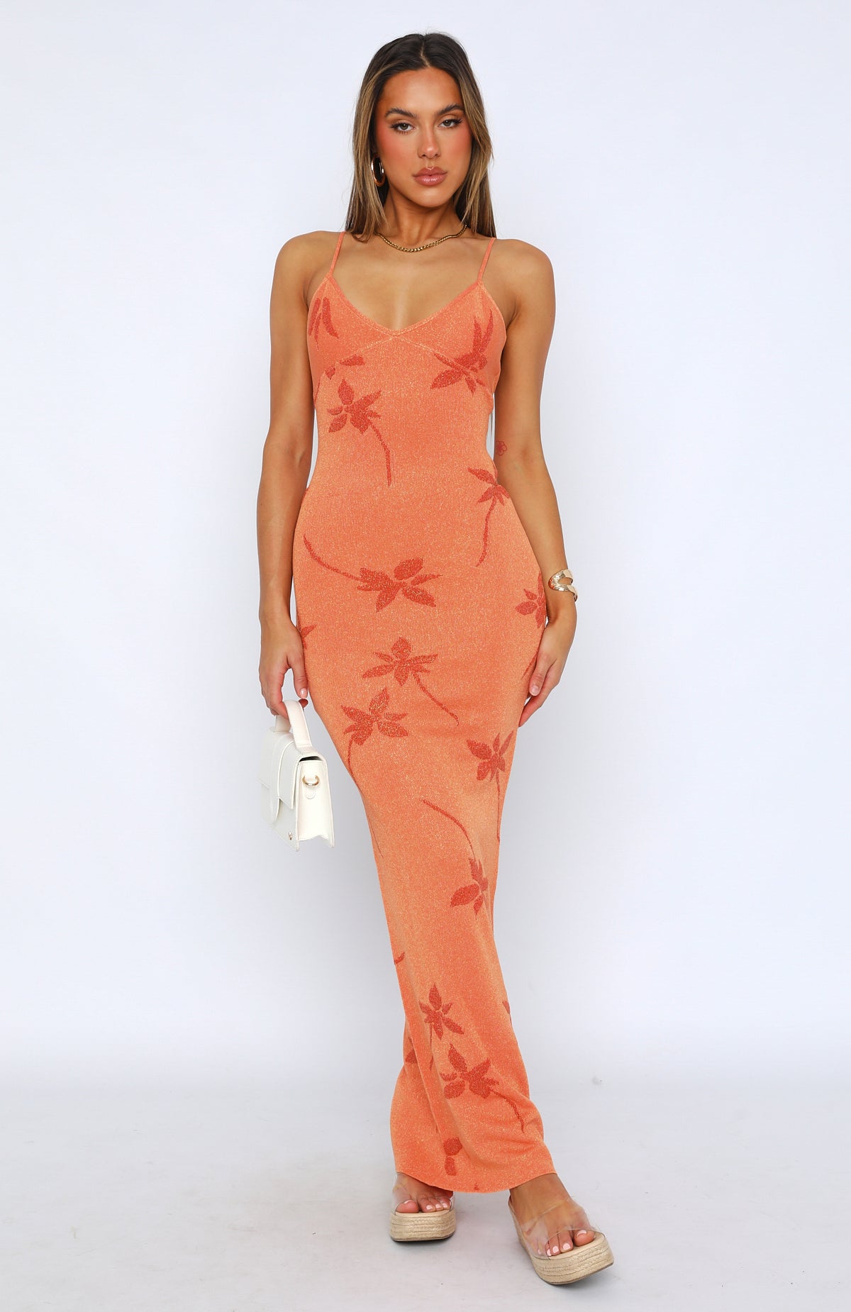 Maxi Jurk met Split – Open Rug Lange Zomerjurk