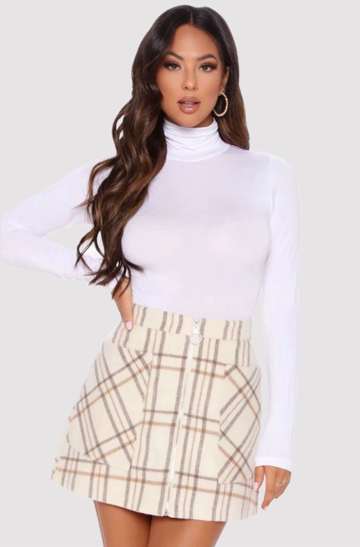 ANVIA – Full Bodysuit Shapewear met Hoge Kraag - LivingCurves variable S / zwart