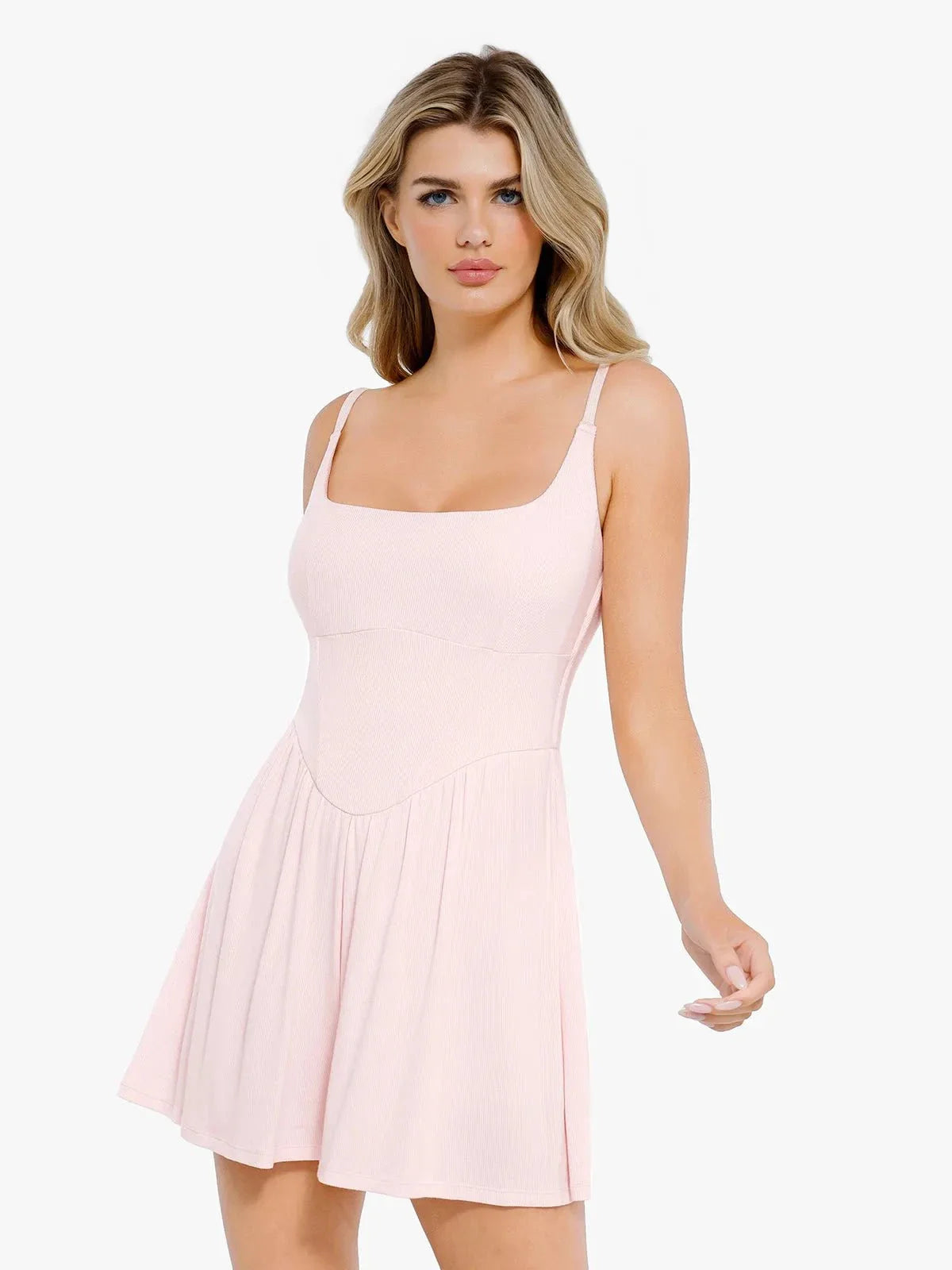 MARJOLAINE | Wide-Leg Romper met Corrigerende Buikband