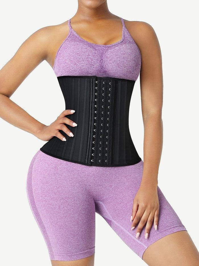 AUREA – Traditionele Taille Trainer - LivingCurves Waist Trainer Zwart / XS