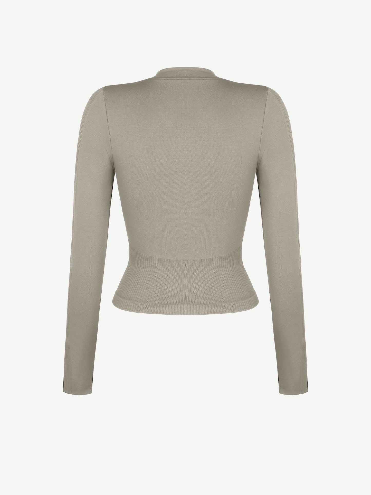 CAIA – Seamless Shaping Top - LivingCurves activewear Dark Brown / S