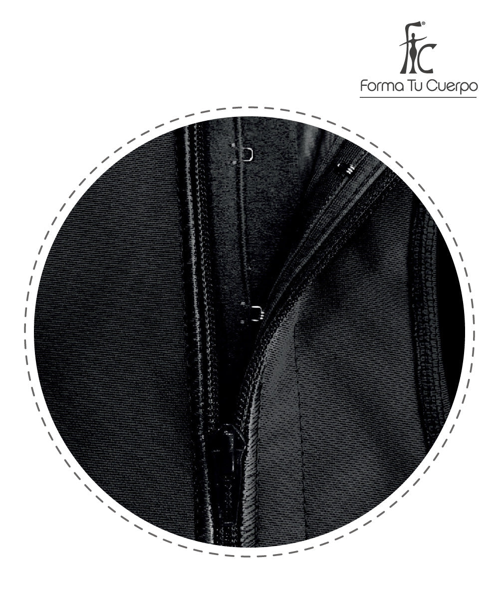 AMARIS – Colombiana Shapewear met Mouwen - LivingCurves Shapewear XL / Black