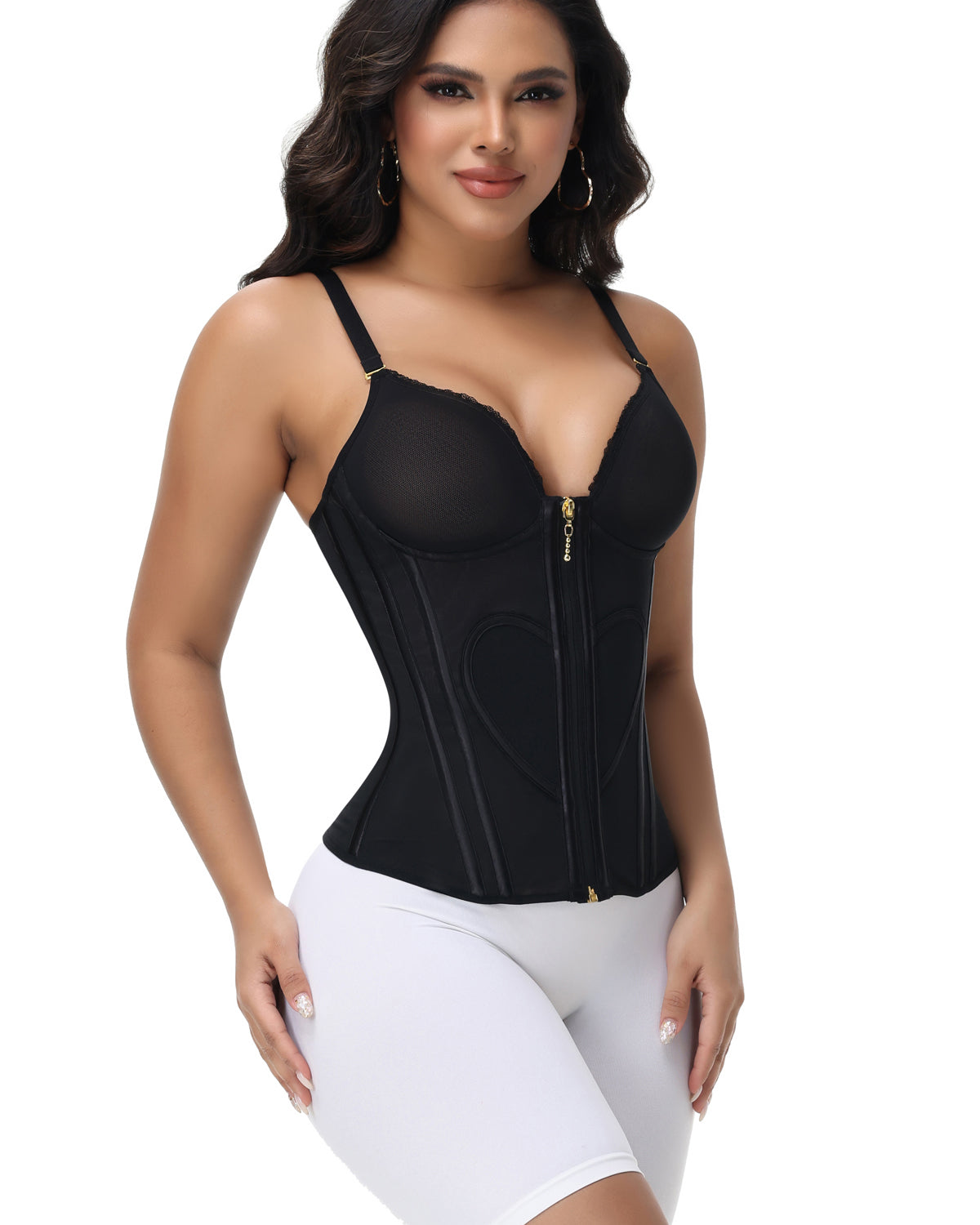 ELVAE – Shaping BH Corset - LivingCurves Zwart / XS
