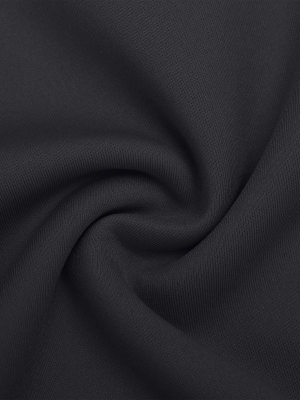 LEONA – Contrast Trim Bodysuit - LivingCurves Tops Body Shaper Rood / XS