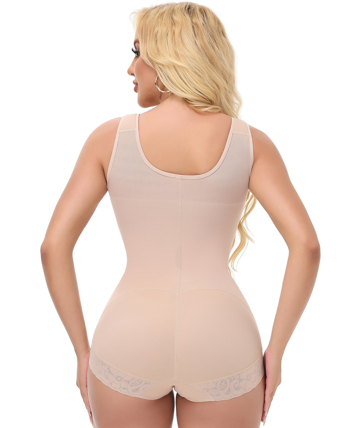 RAVIX – Dames Kant Bodyshaper - LivingCurves Zwart / XS