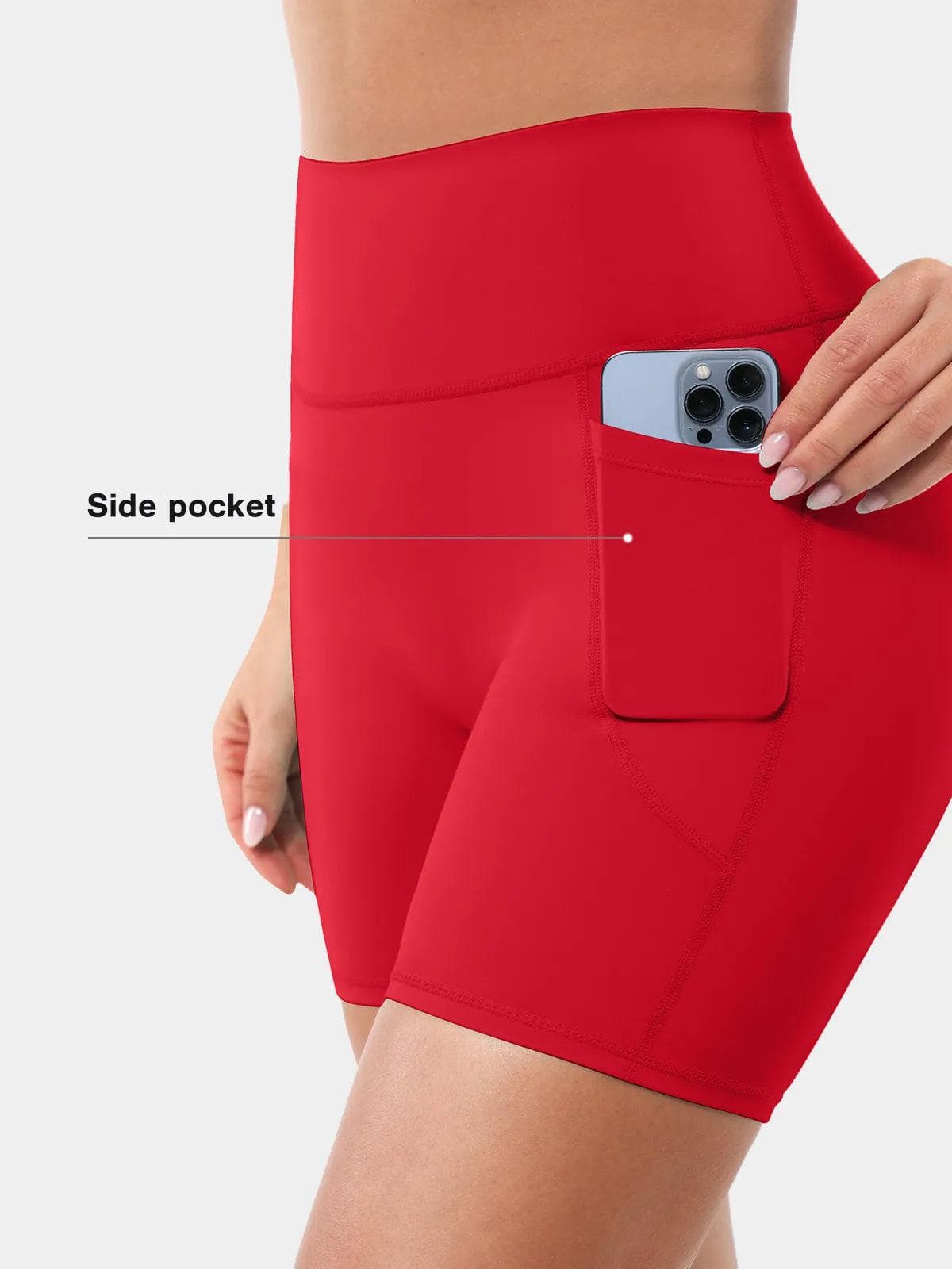 BRXL Cross Strap Sports Bra High-Waisted Shorts Set