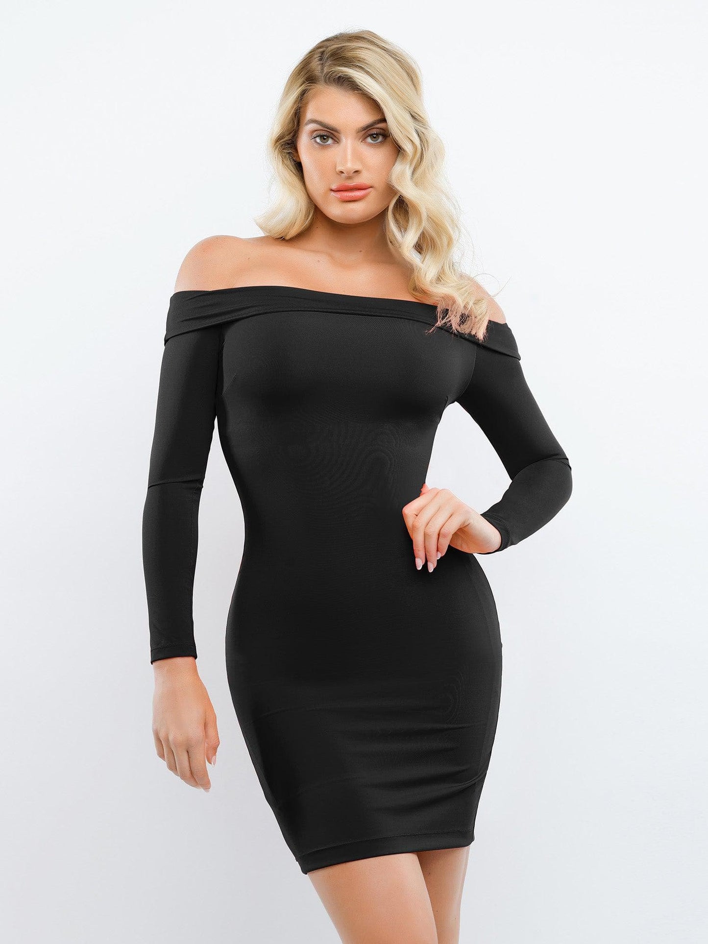 LAYLA – Off-Shoulder Bodycon Mini Dress