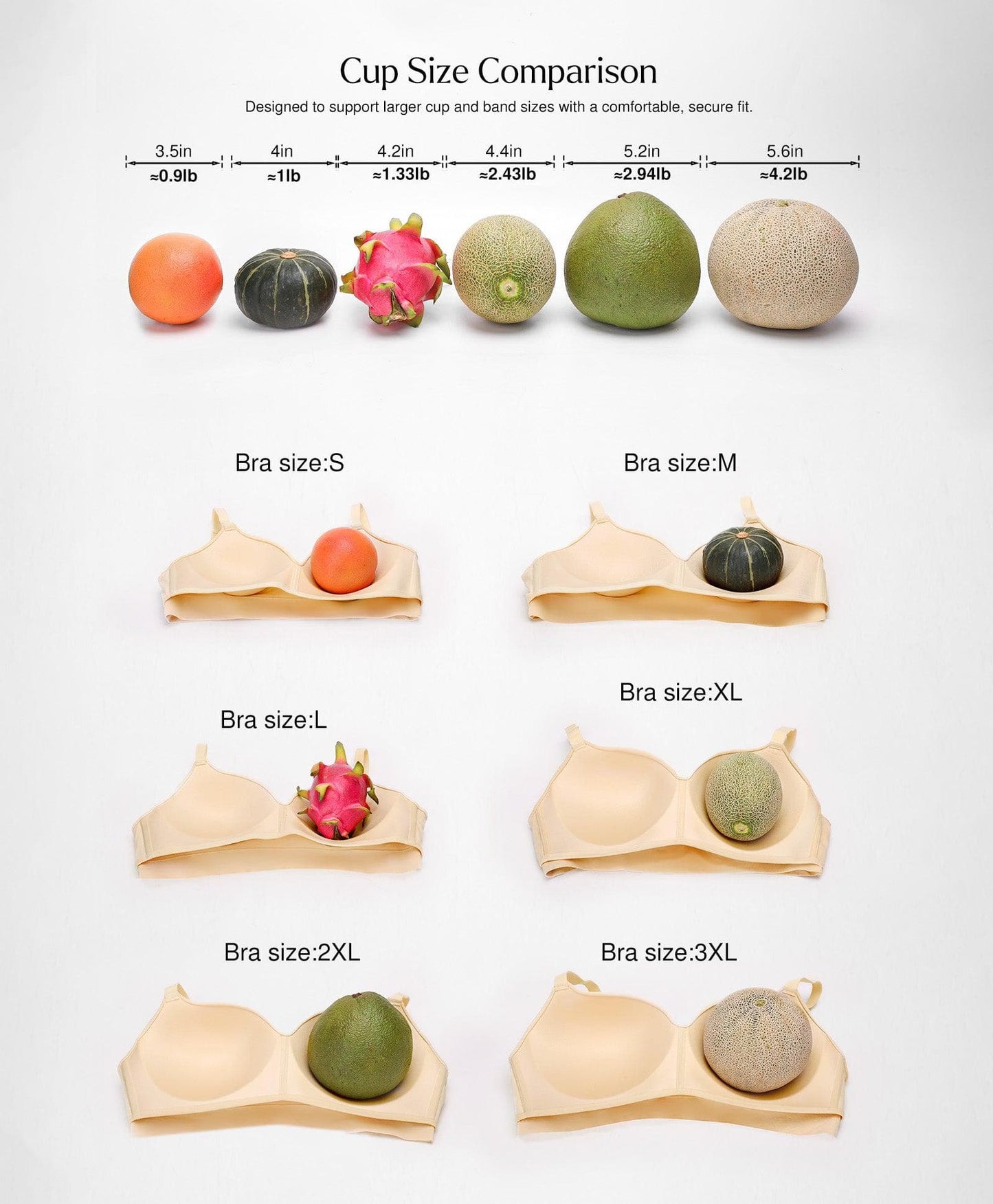 LUMINA – Naadloze Push-Up Bralette zonder Beugel