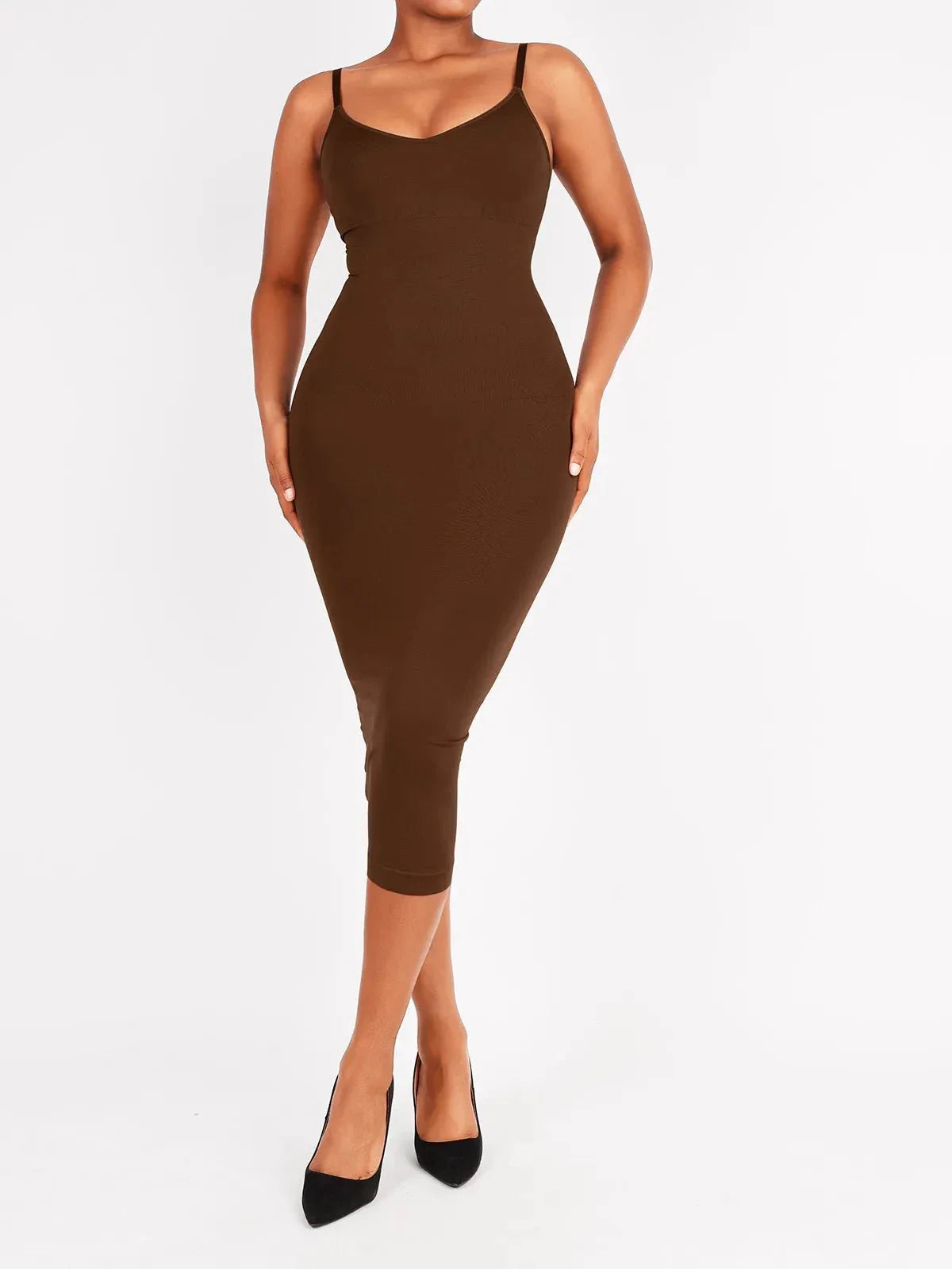 LIRIA – Eco Shaping V-Neck Dress