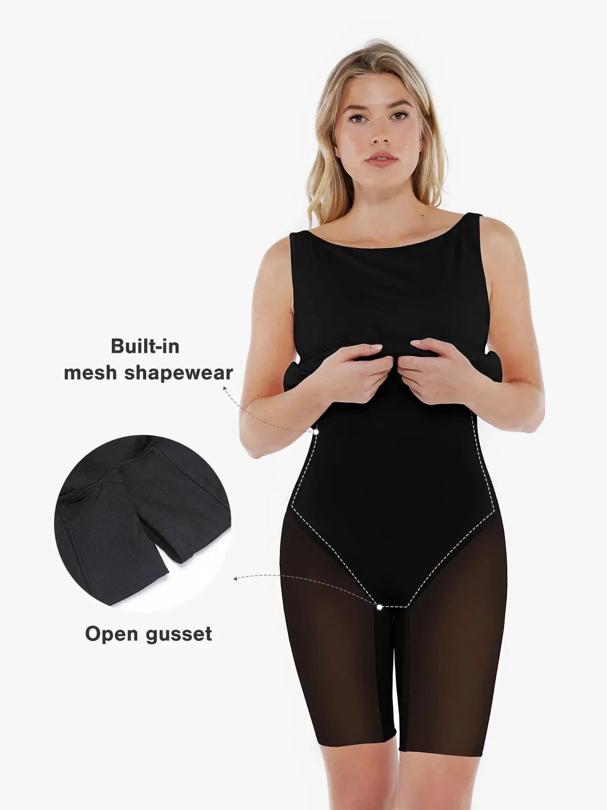 CAELIA – Shaping Boatneck Maxi Dress - LivingCurves Roze / XS