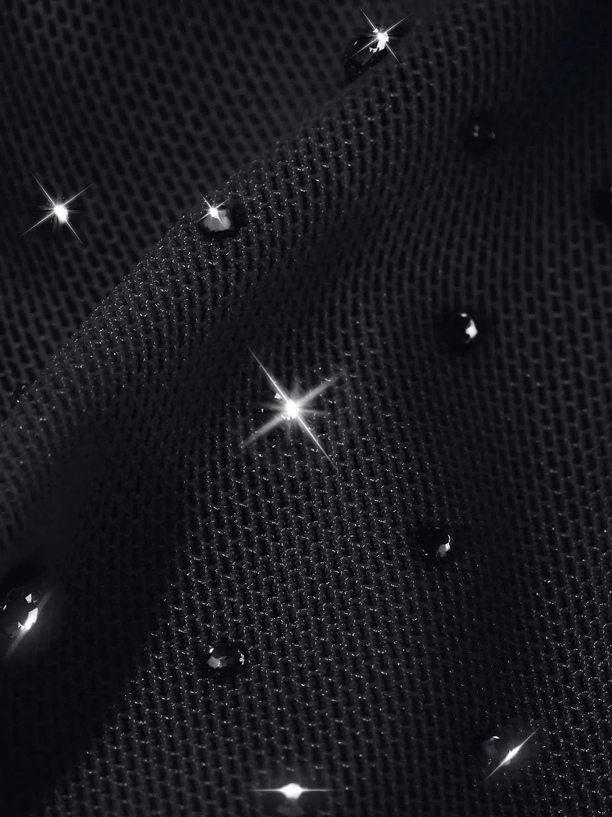 CELINE β Shaping Maxi Jurk met Kristal Mesh