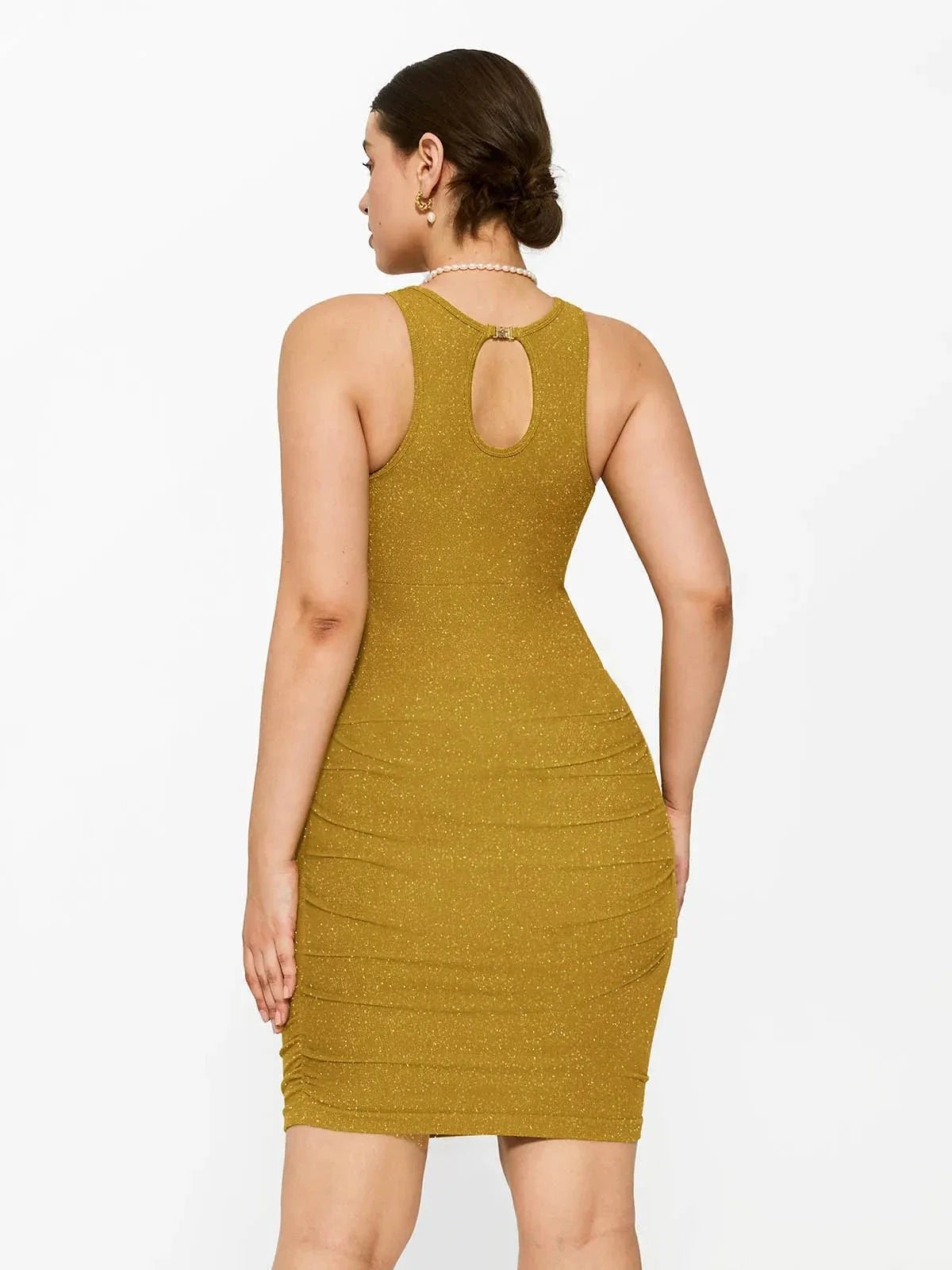 ASTRIA – Metallic Seamless Dress
