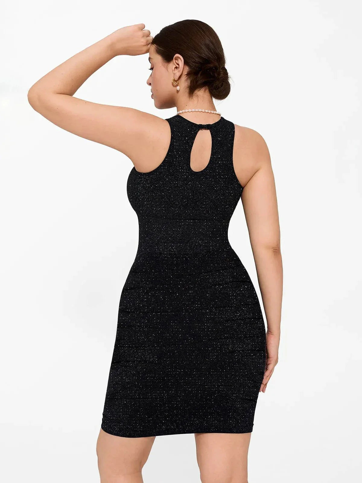 ASTRIA – Metallic Seamless Dress