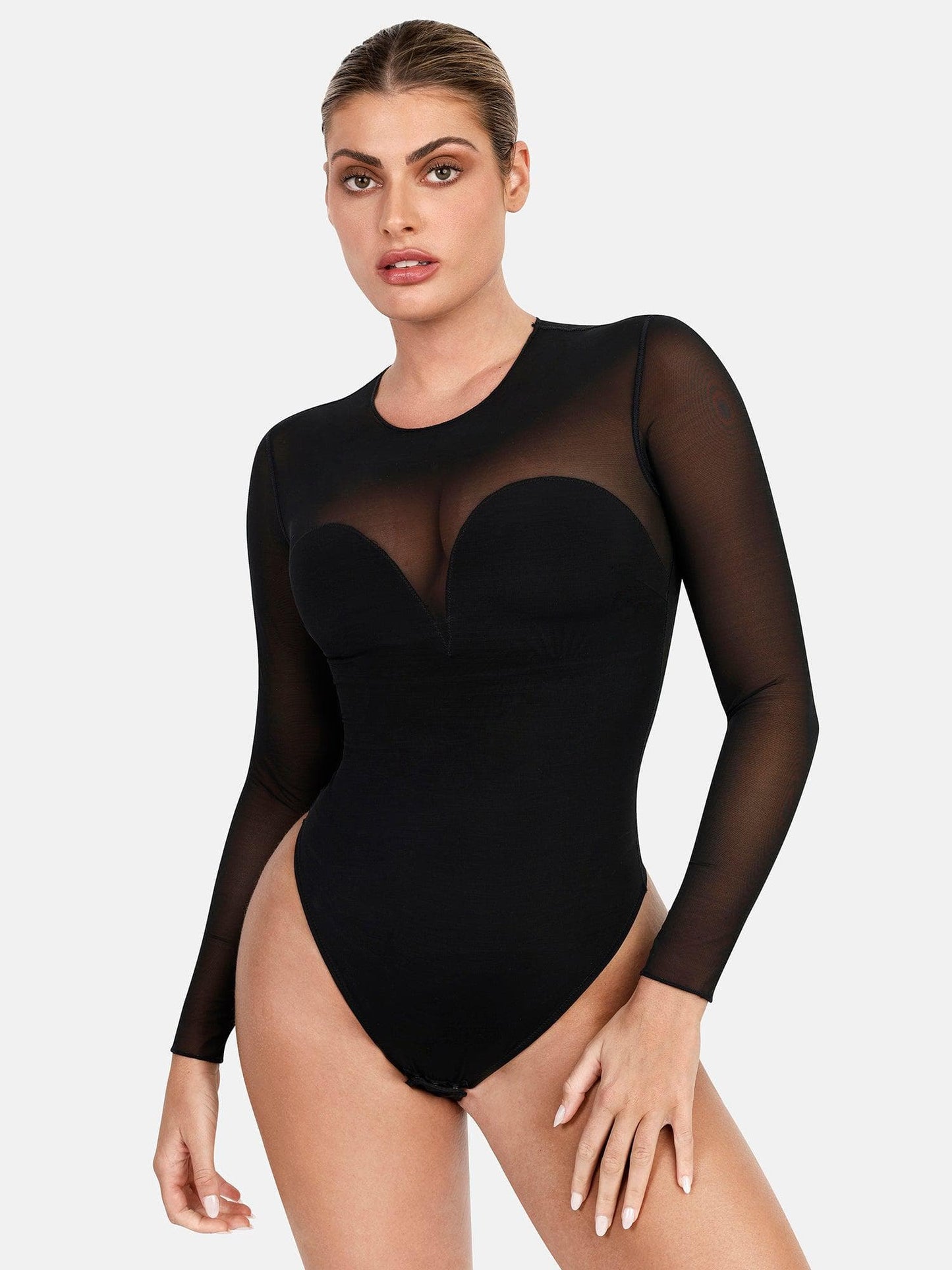 ZOE – Illusion Mesh Shaping String Body