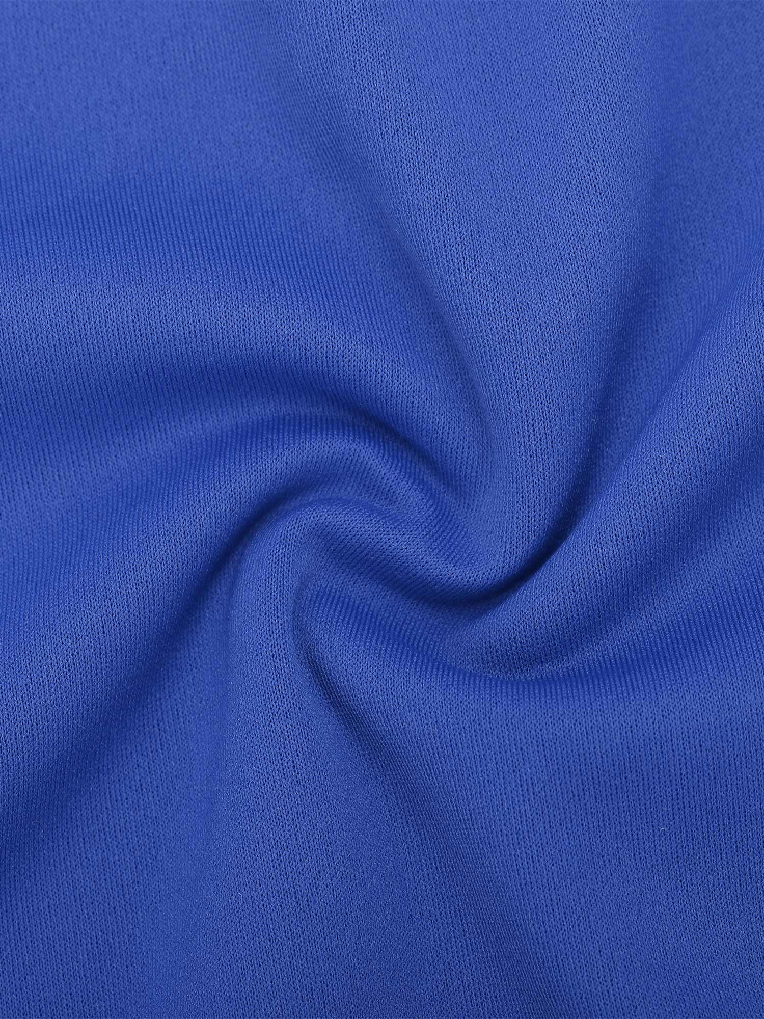 FLO – Bluetag Ruched Bodysuit met Vierkante Hals - LivingCurves Cooling Tops Body Shaper Blauw / S