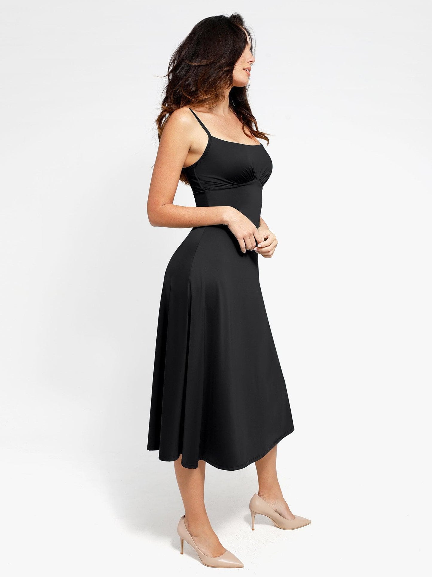 ELINE – Shaping A-Line Slip Dress