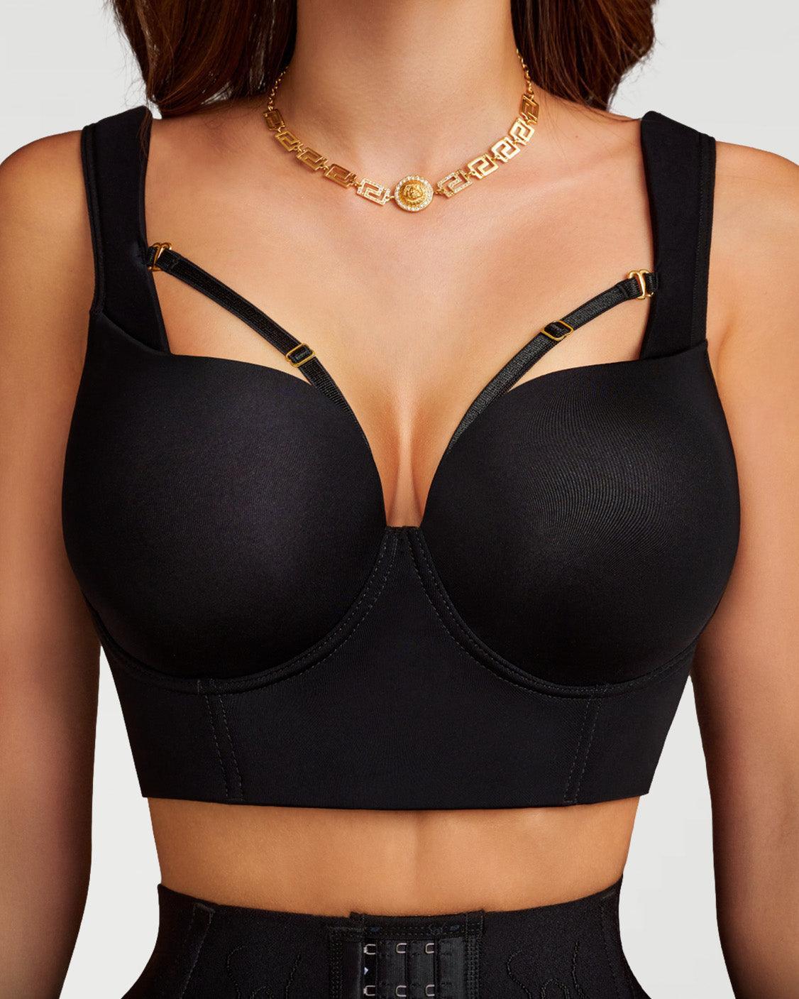 ZAREK – Lift & shape zonder padding - LivingCurves Zwart / XS