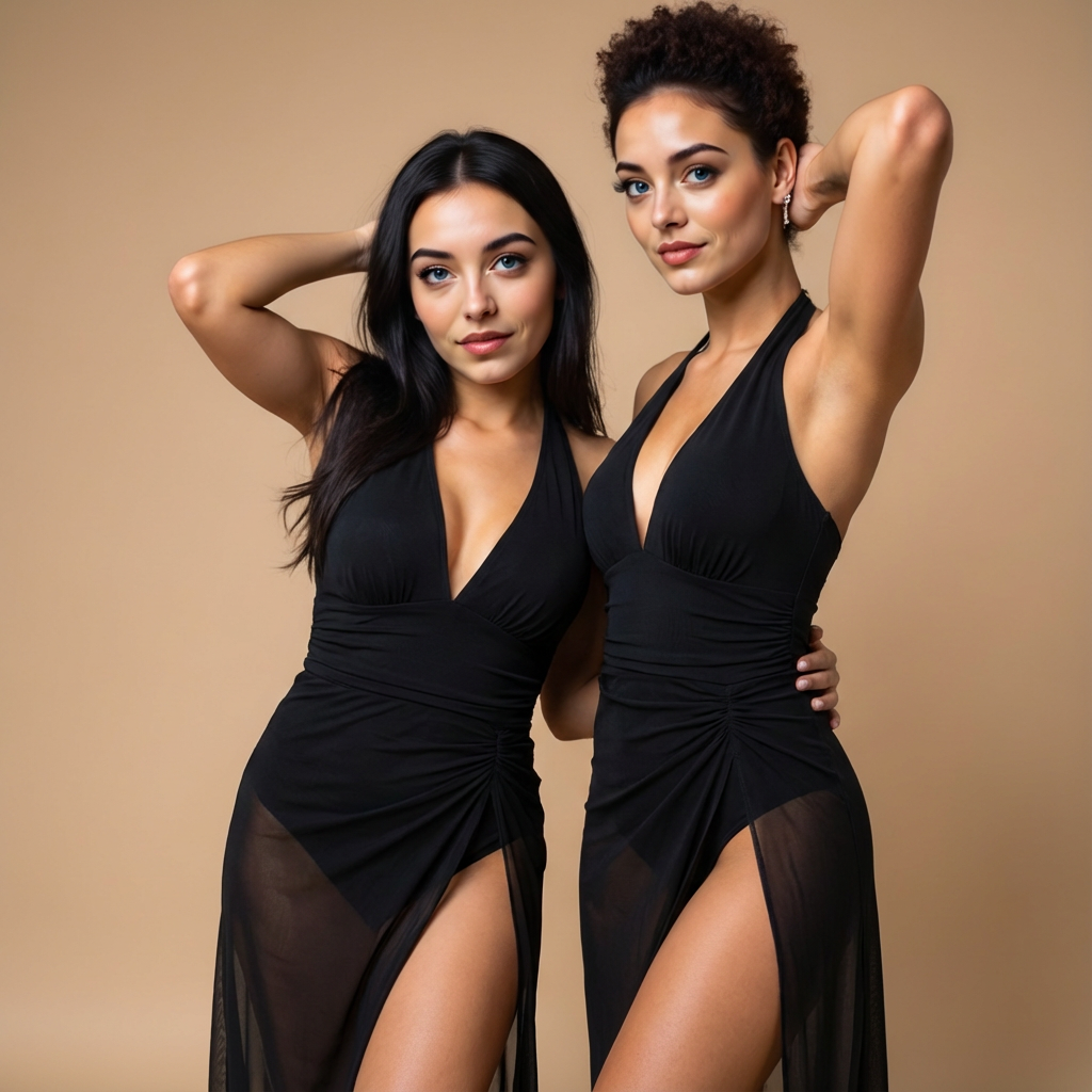 LIVC – Mesh Beach Skirt met Leopard Print