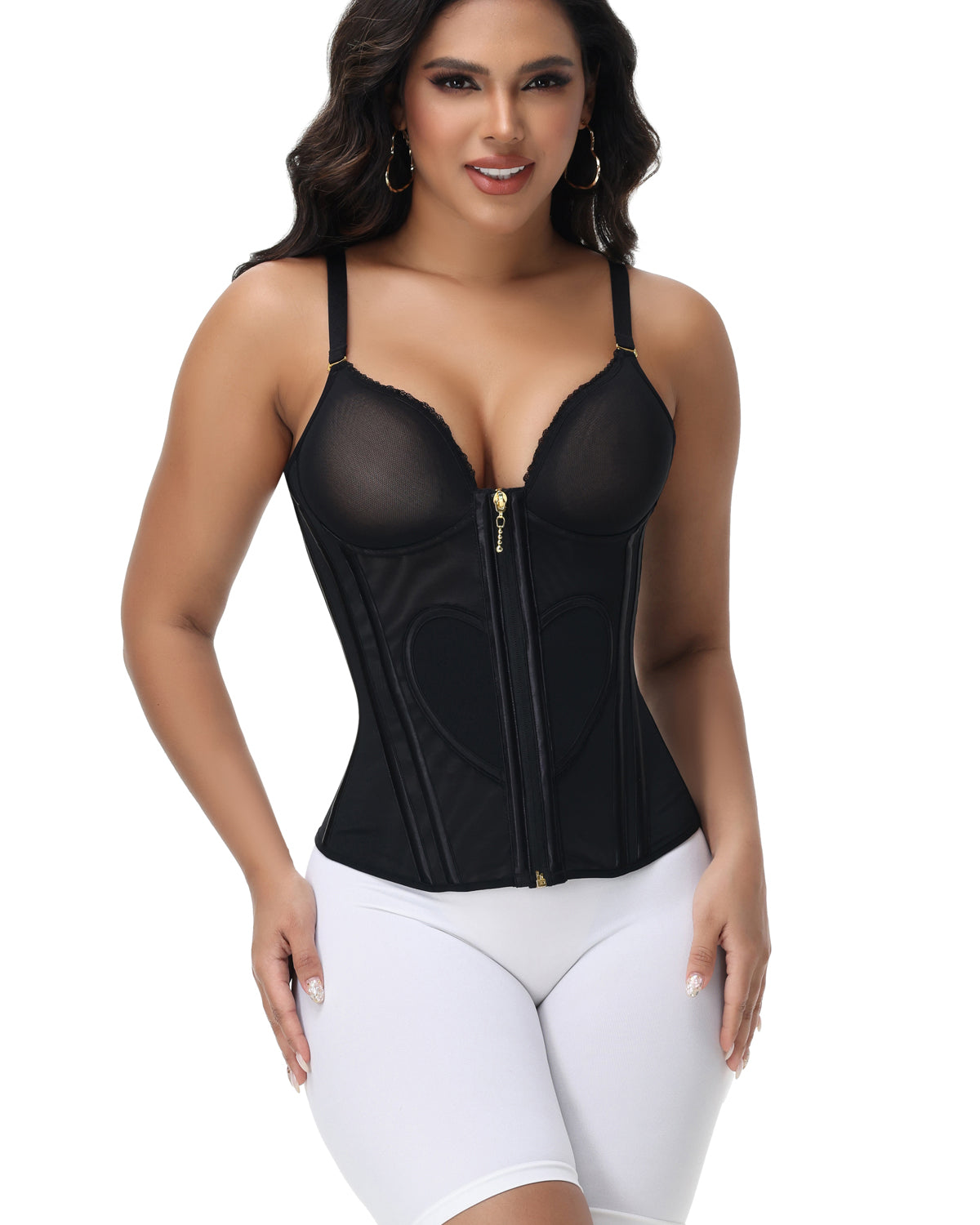 ELVAE – Shaping BH Corset - LivingCurves Zwart / XS