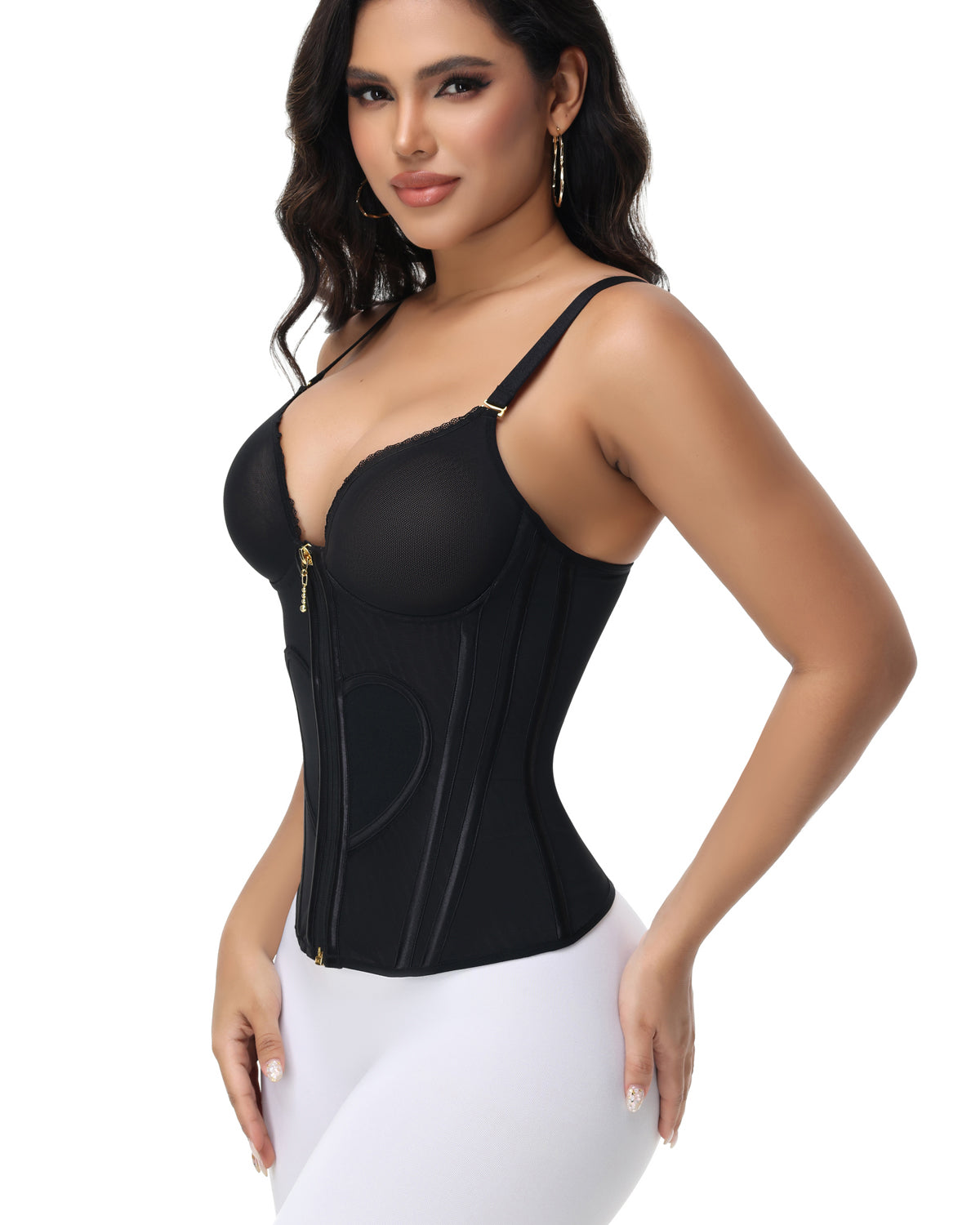 ELVAE – Shaping BH Corset - LivingCurves Zwart / XS