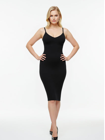 LIRIA – Eco Shaping V-Neck Dress